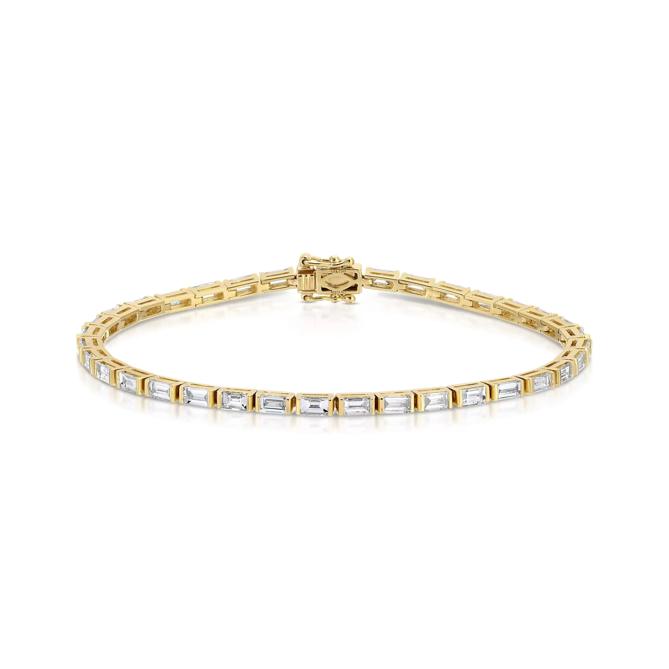 Anita Ko BAGUETTE DIAMOND BRACELET