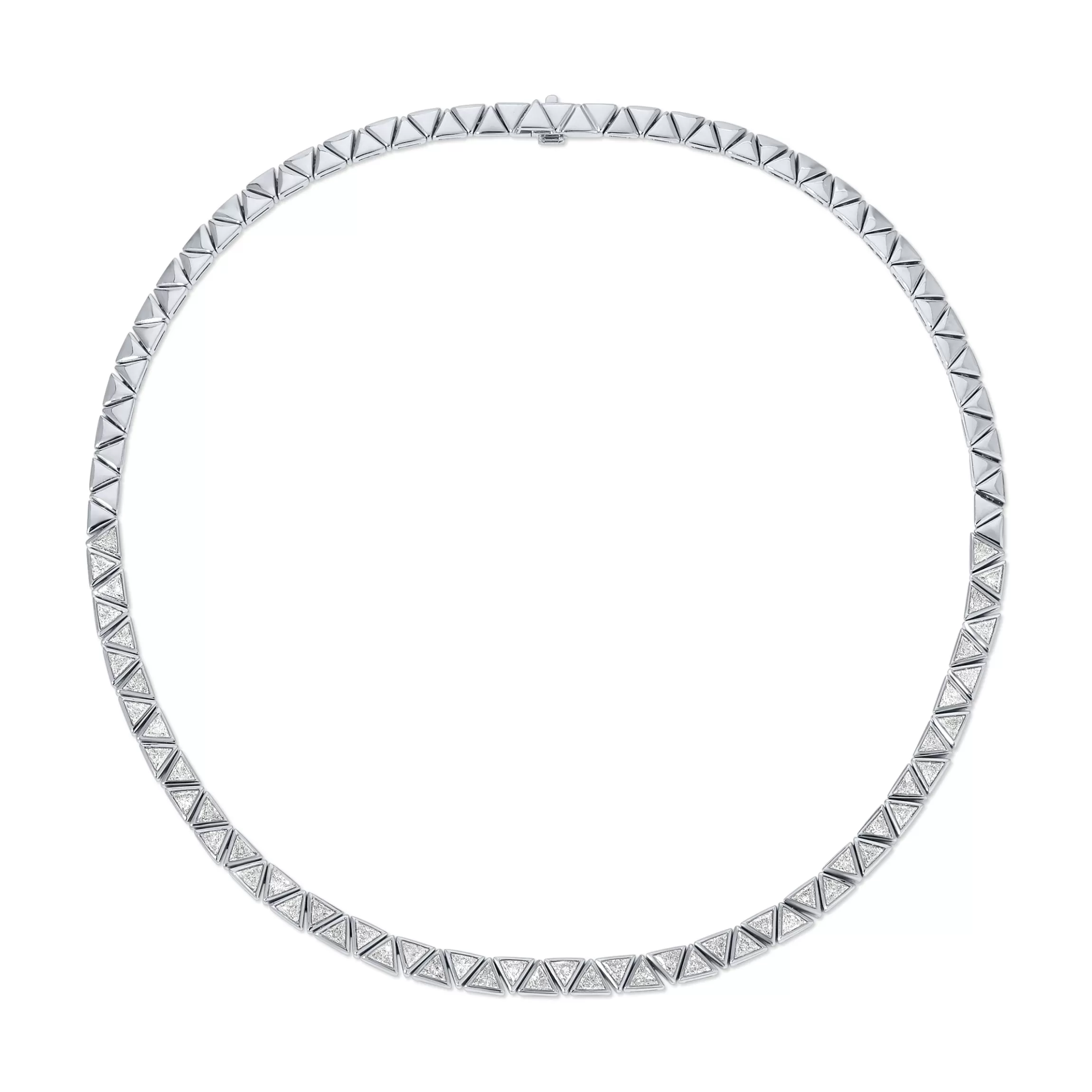 Anita Ko BEZELED TRILLION DIAMOND CHOKER