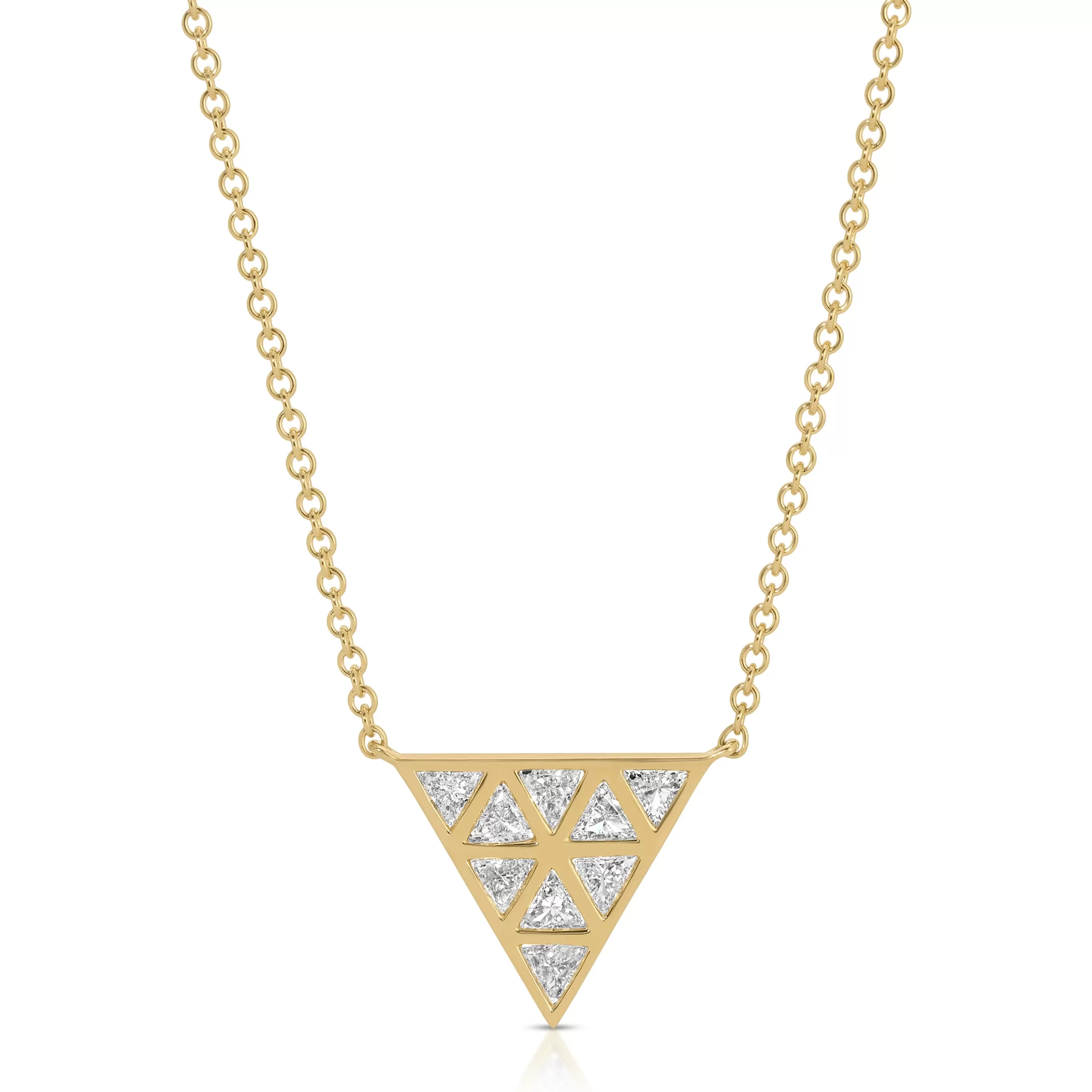 Anita Ko BEZELED TRILLION PENDANT