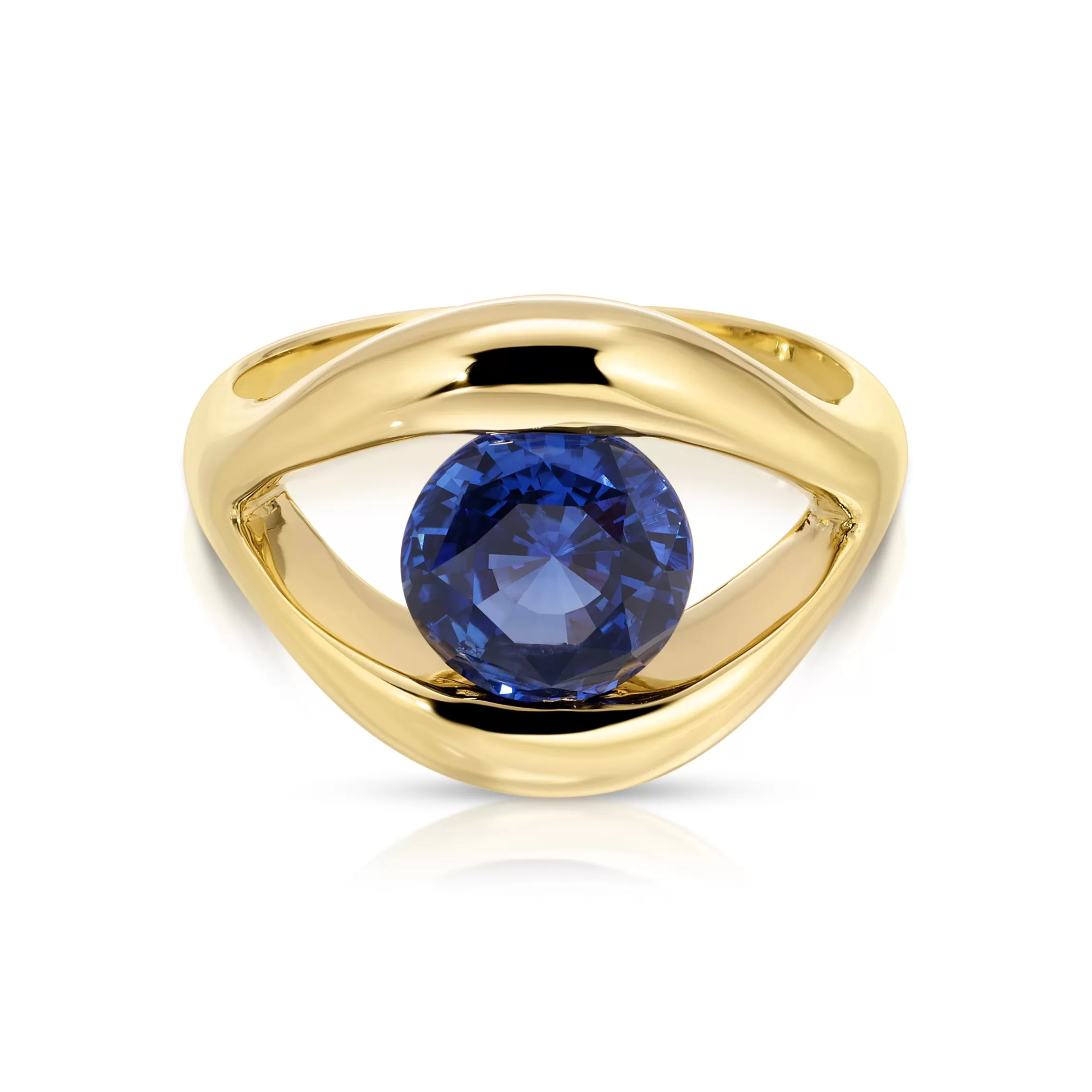 Anita Ko BLUE SAPPHIRE EYE RING