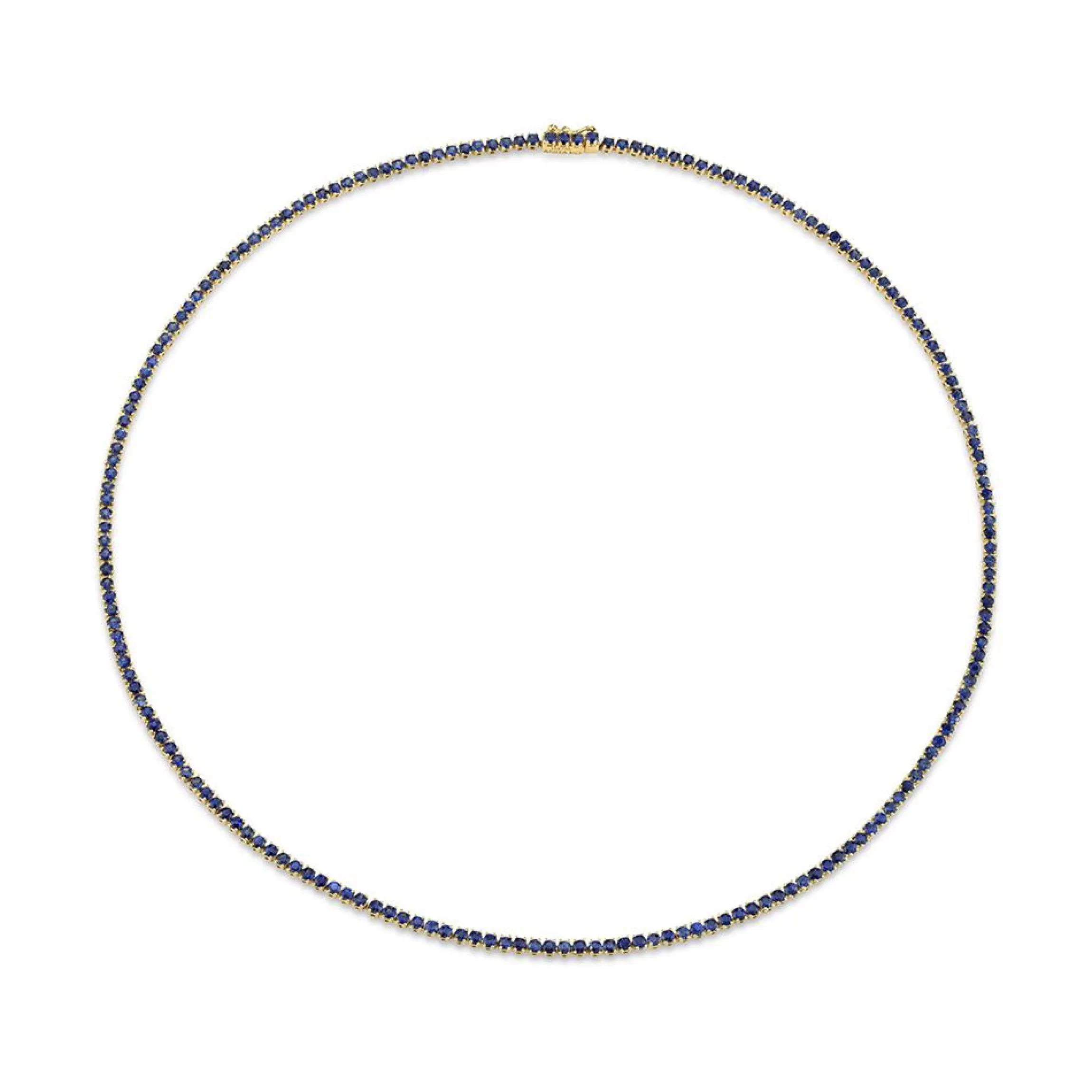 Anita Ko BLUE SAPPHIRE HEPBURN CHOKER 16