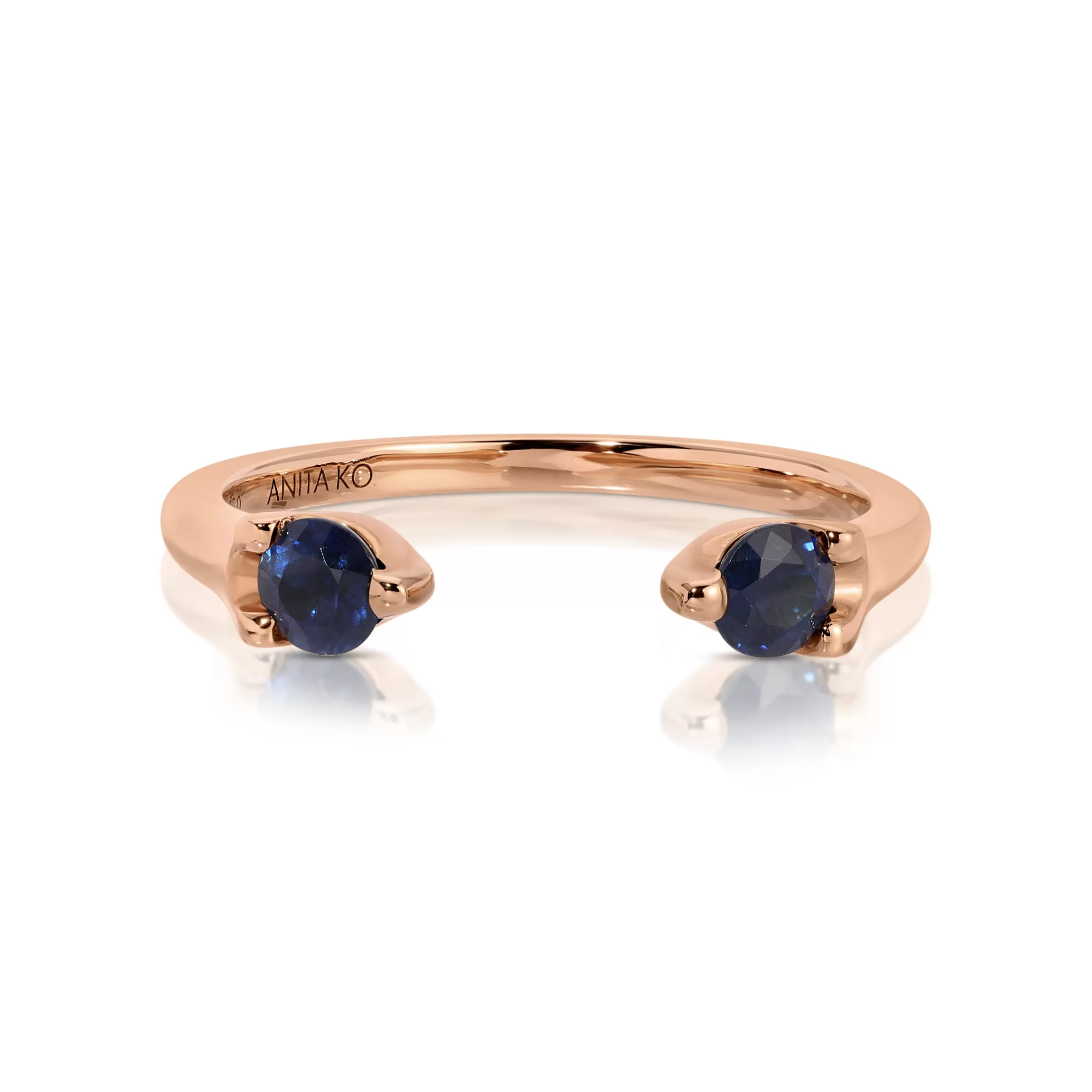 Anita Ko BLUE SAPPHIRE ORBIT RING