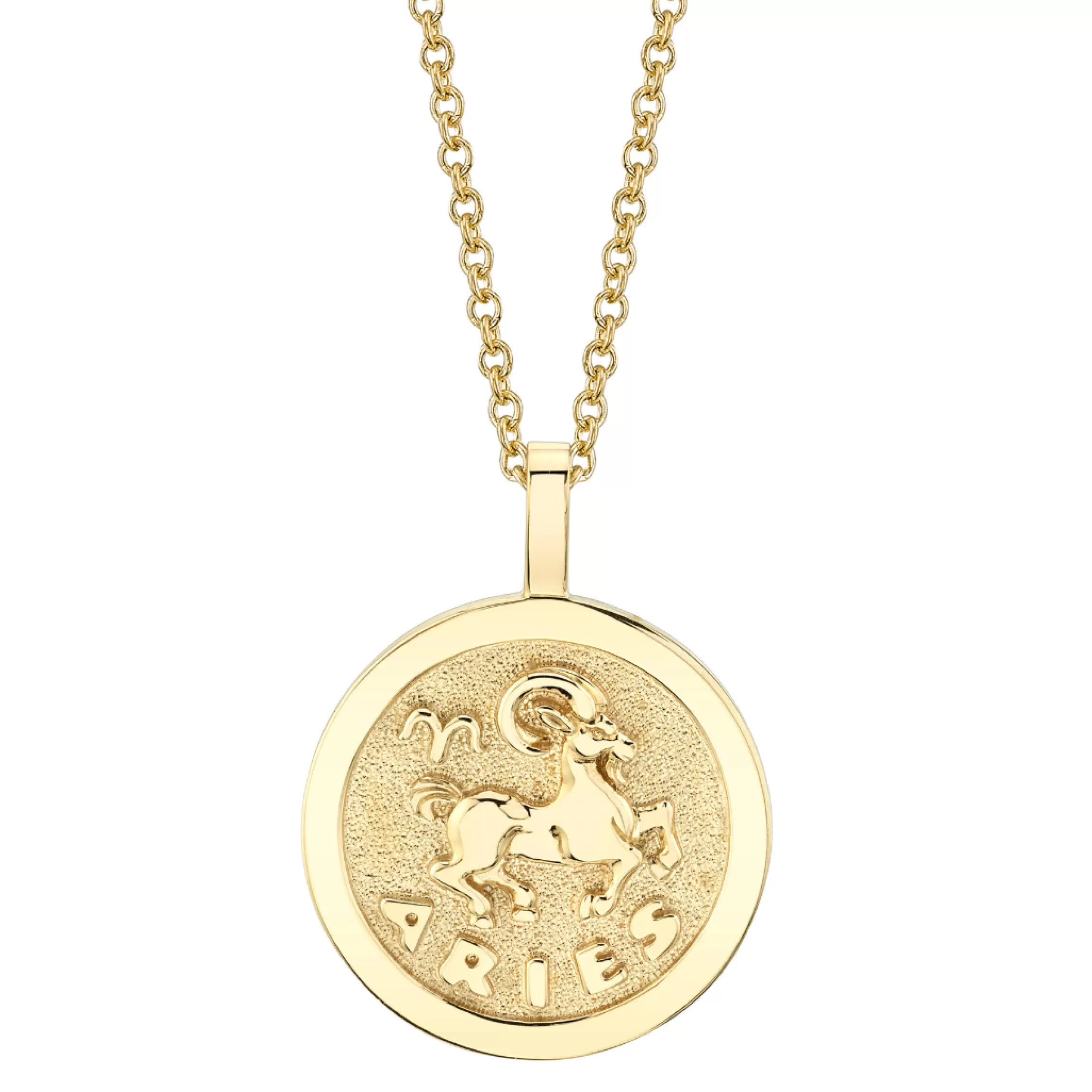 Anita Ko CLASSIC ZODIAC COIN PENDANT