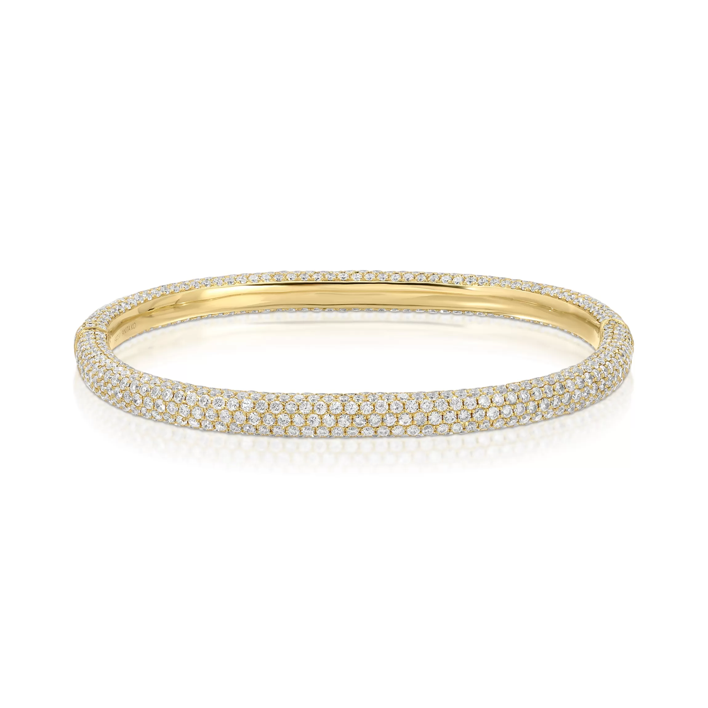 Anita Ko COSMO PAVE OVAL BANGLE