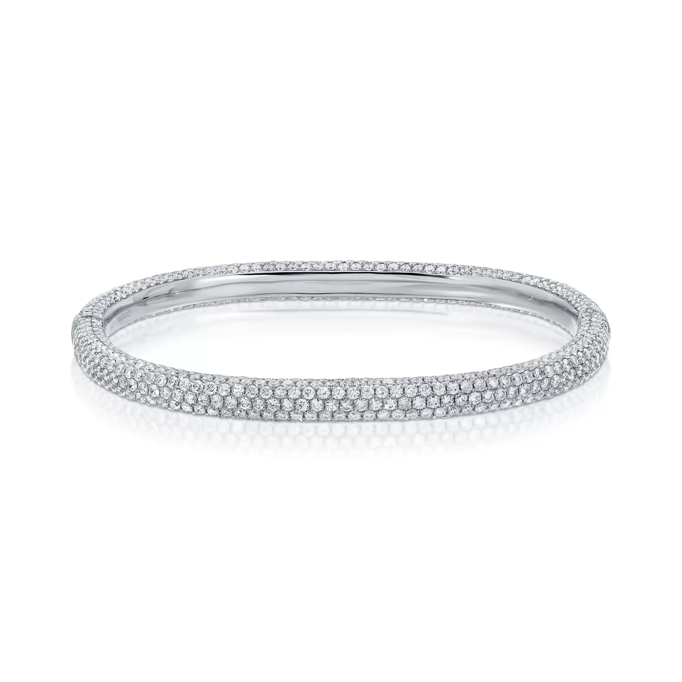 Anita Ko COSMO PAVE OVAL BANGLE