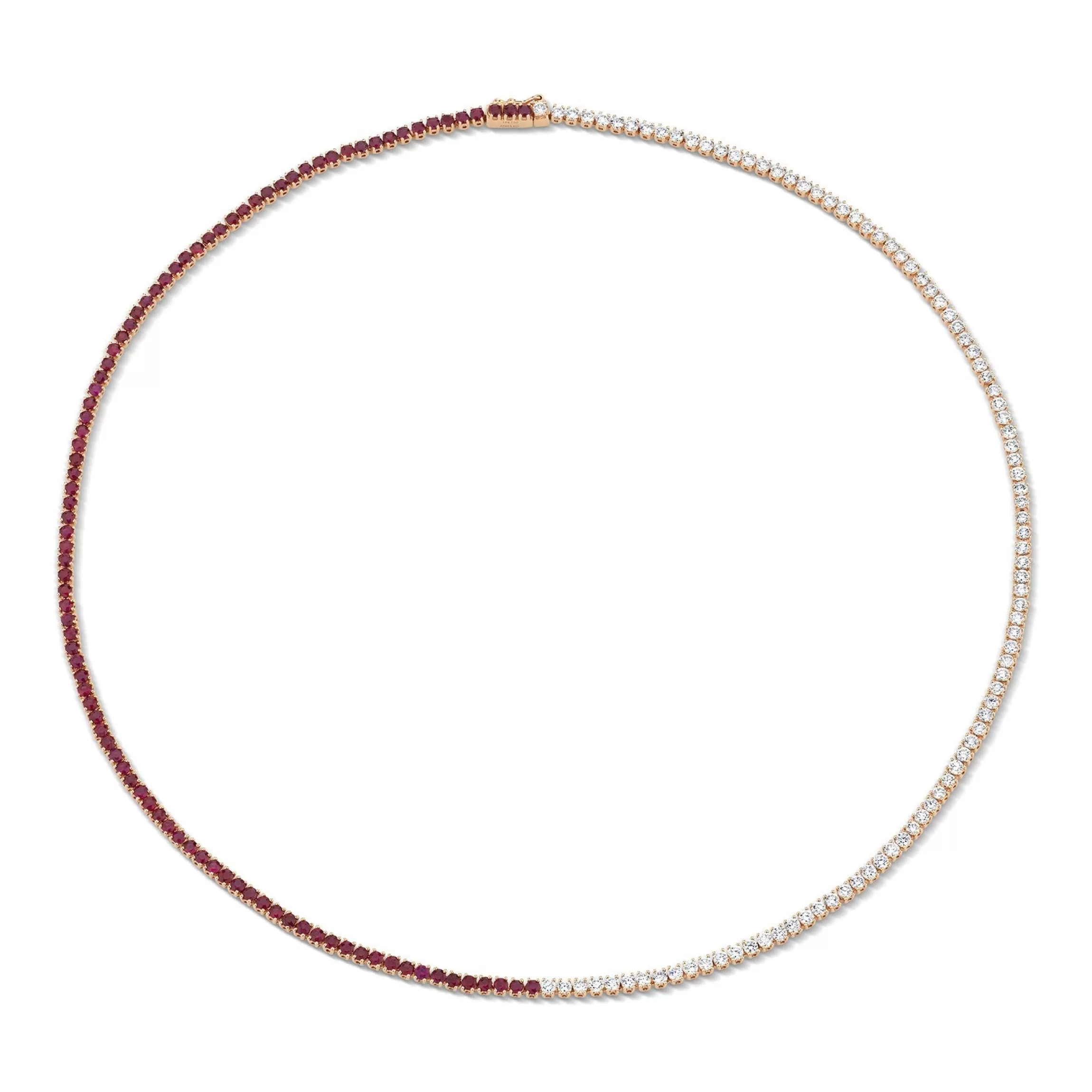 Anita Ko DIAMOND AND RUBY HEPBURN CHOKER 16