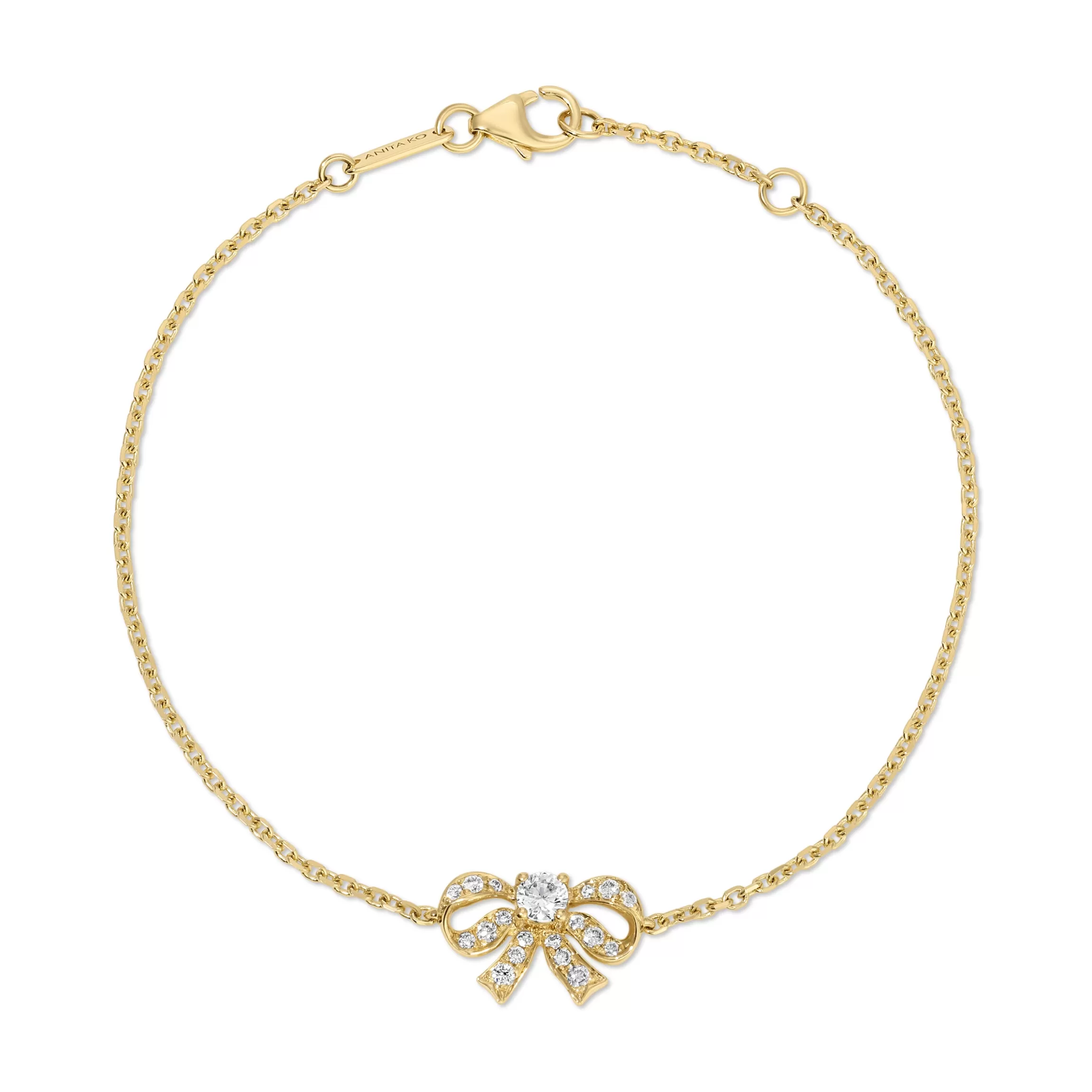 Anita Ko DIAMOND BOW BRACELET