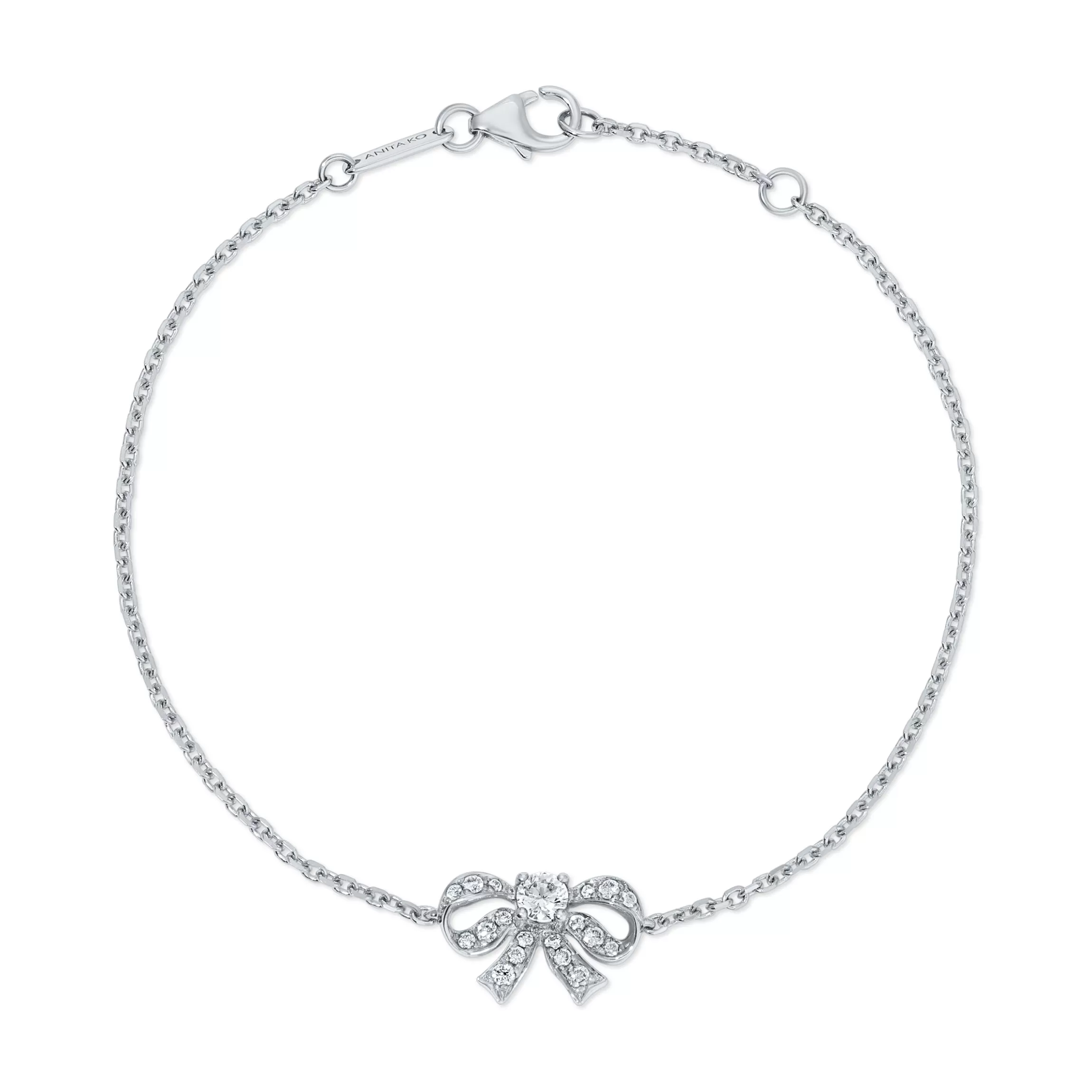 Anita Ko DIAMOND BOW BRACELET