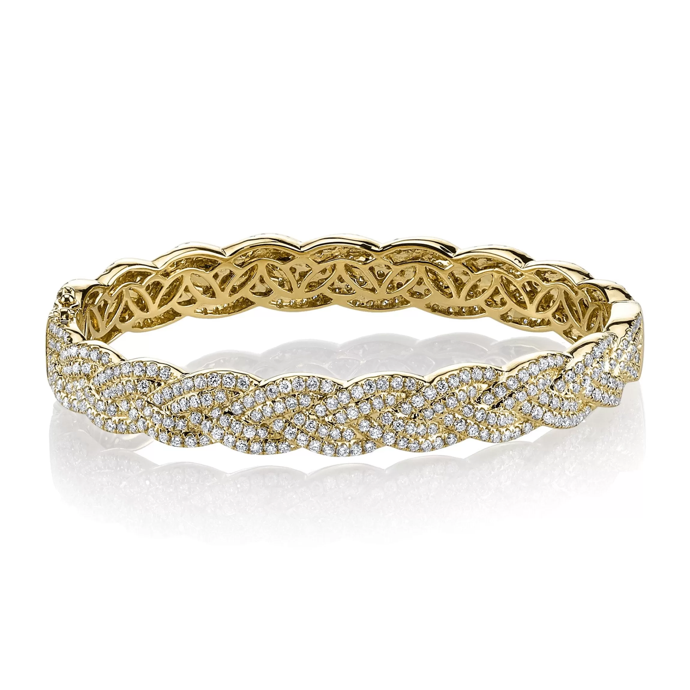 Anita Ko DIAMOND BRAIDED BRACELET