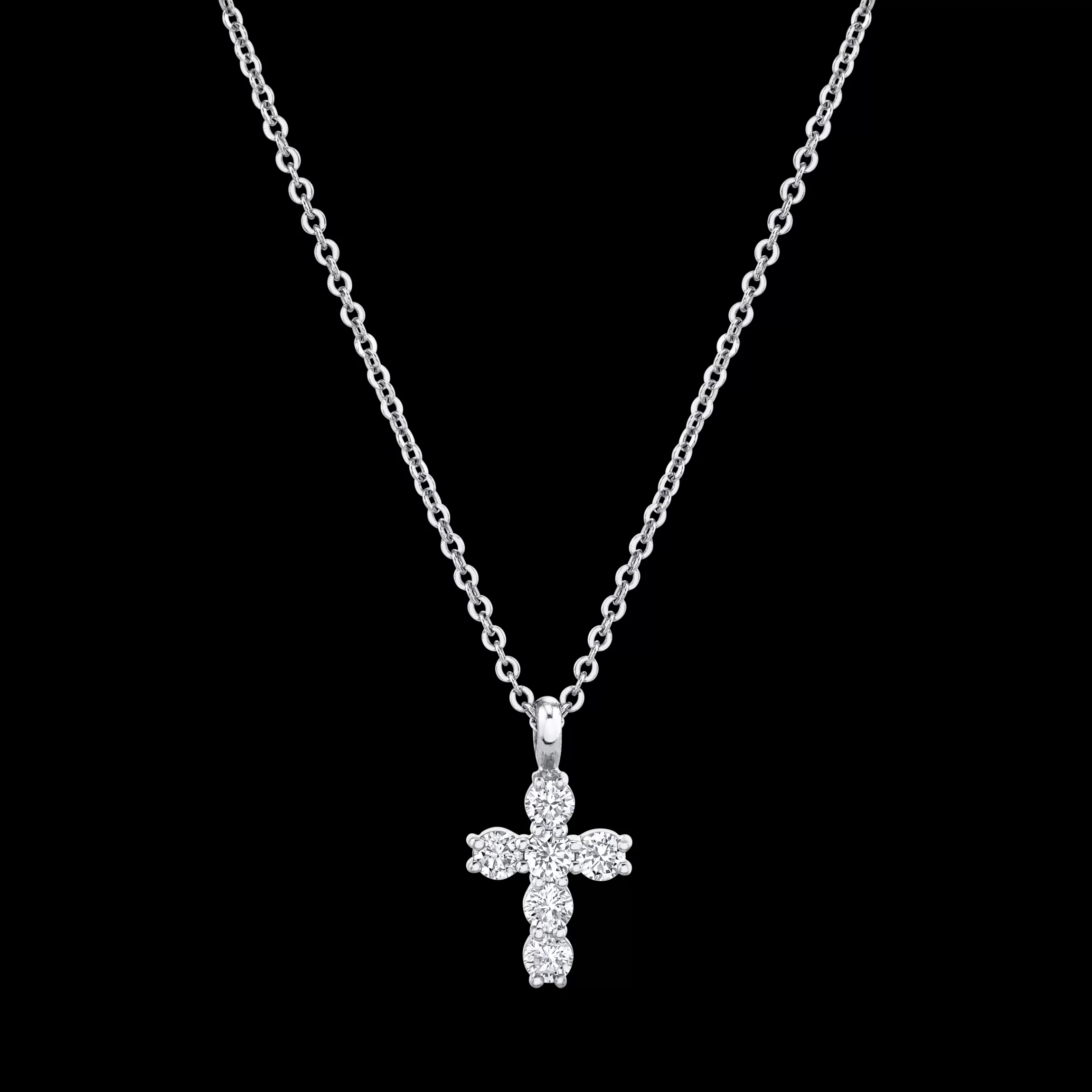 Anita Ko DIAMOND CROSS NECKLACE