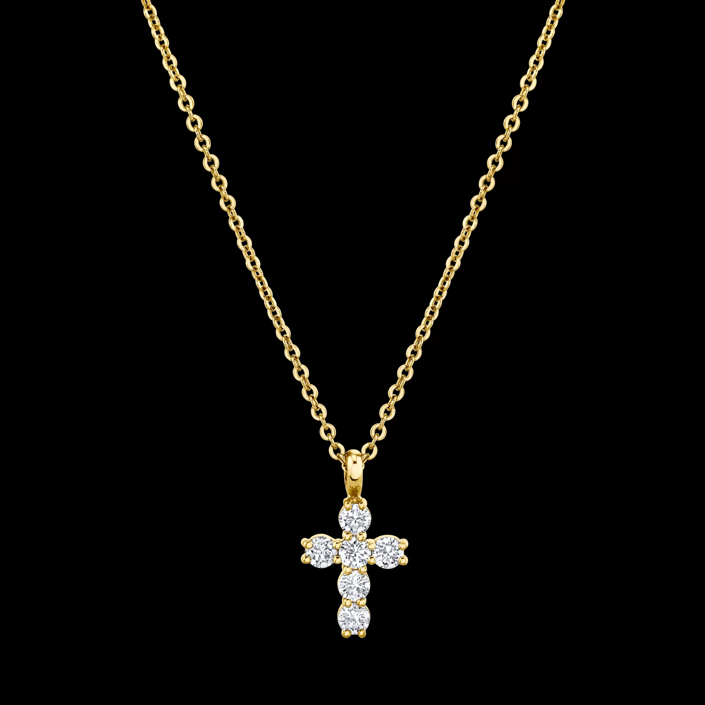 Anita Ko DIAMOND CROSS NECKLACE