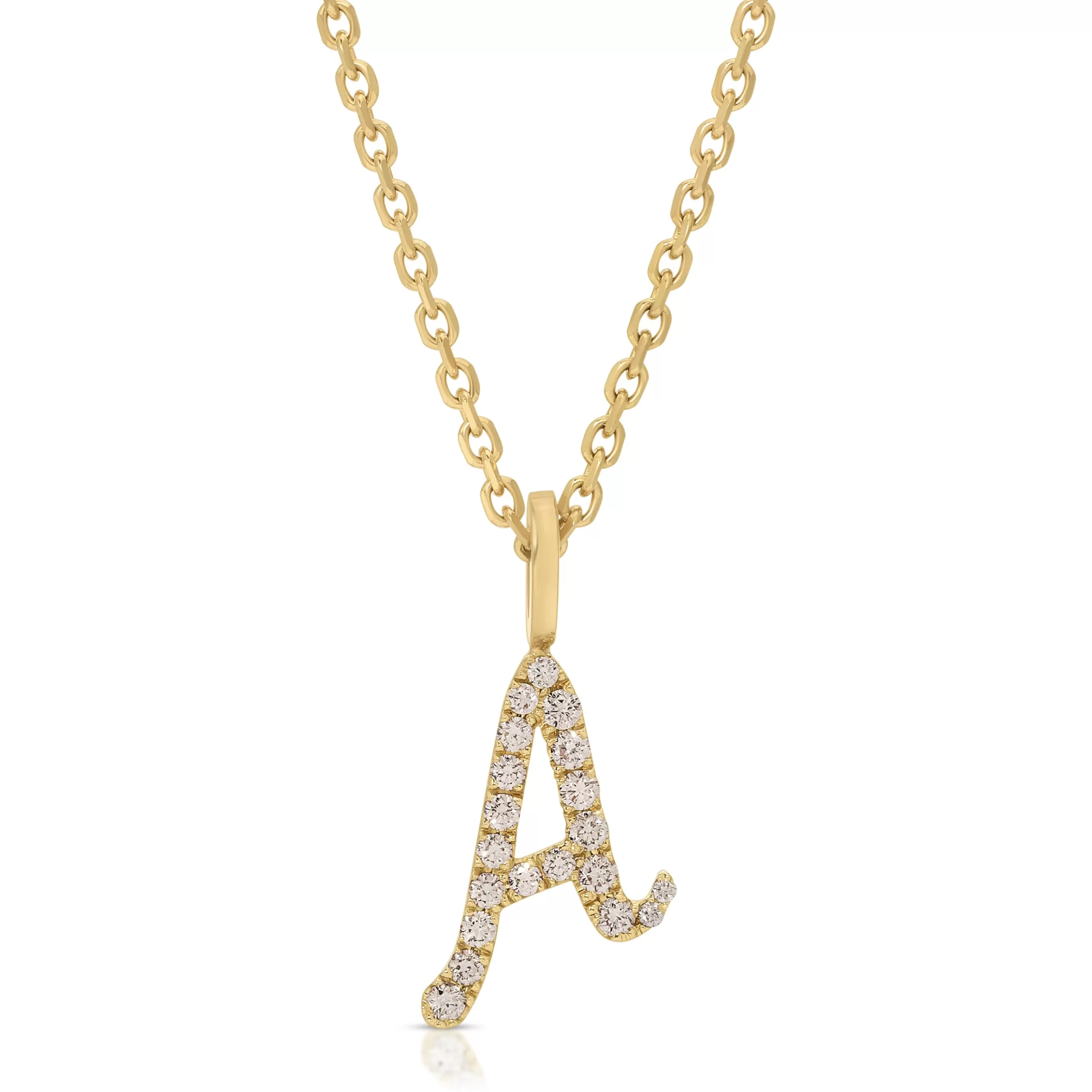 Anita Ko DIAMOND INITIAL DROP PENDANT