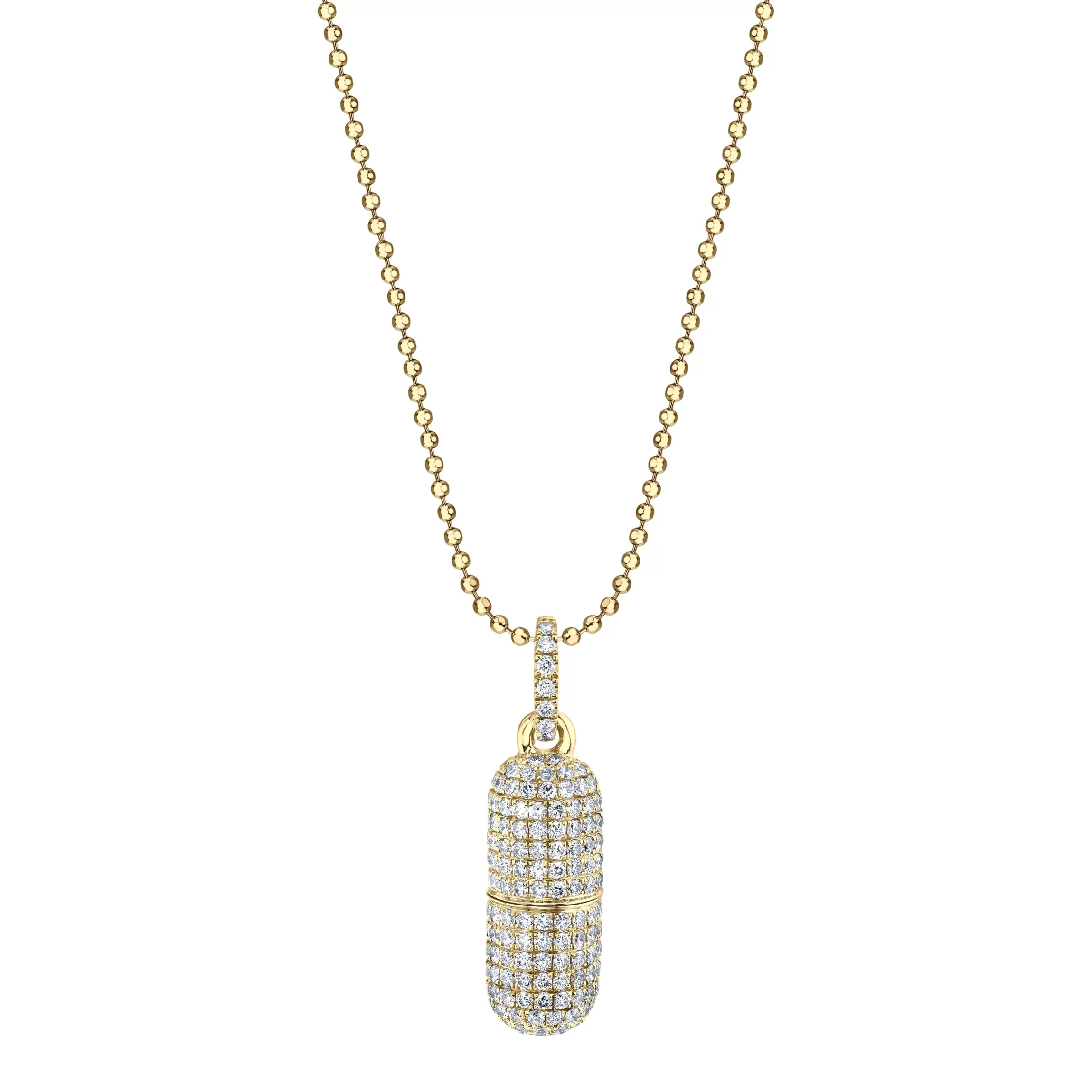 Anita Ko DIAMOND PILL NECKLACE