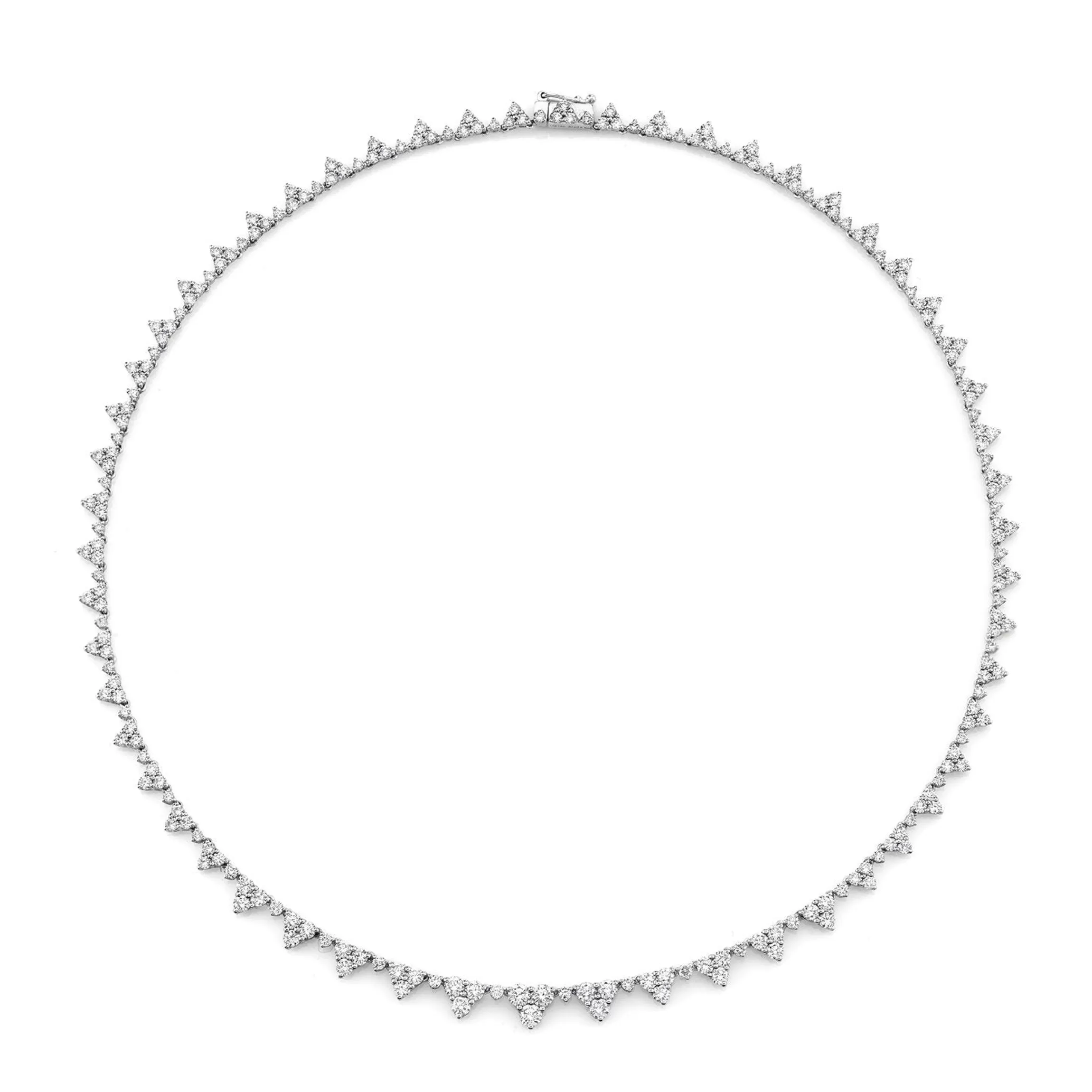 Anita Ko DIAMOND TRIANGLE ETERNITY CHOKER