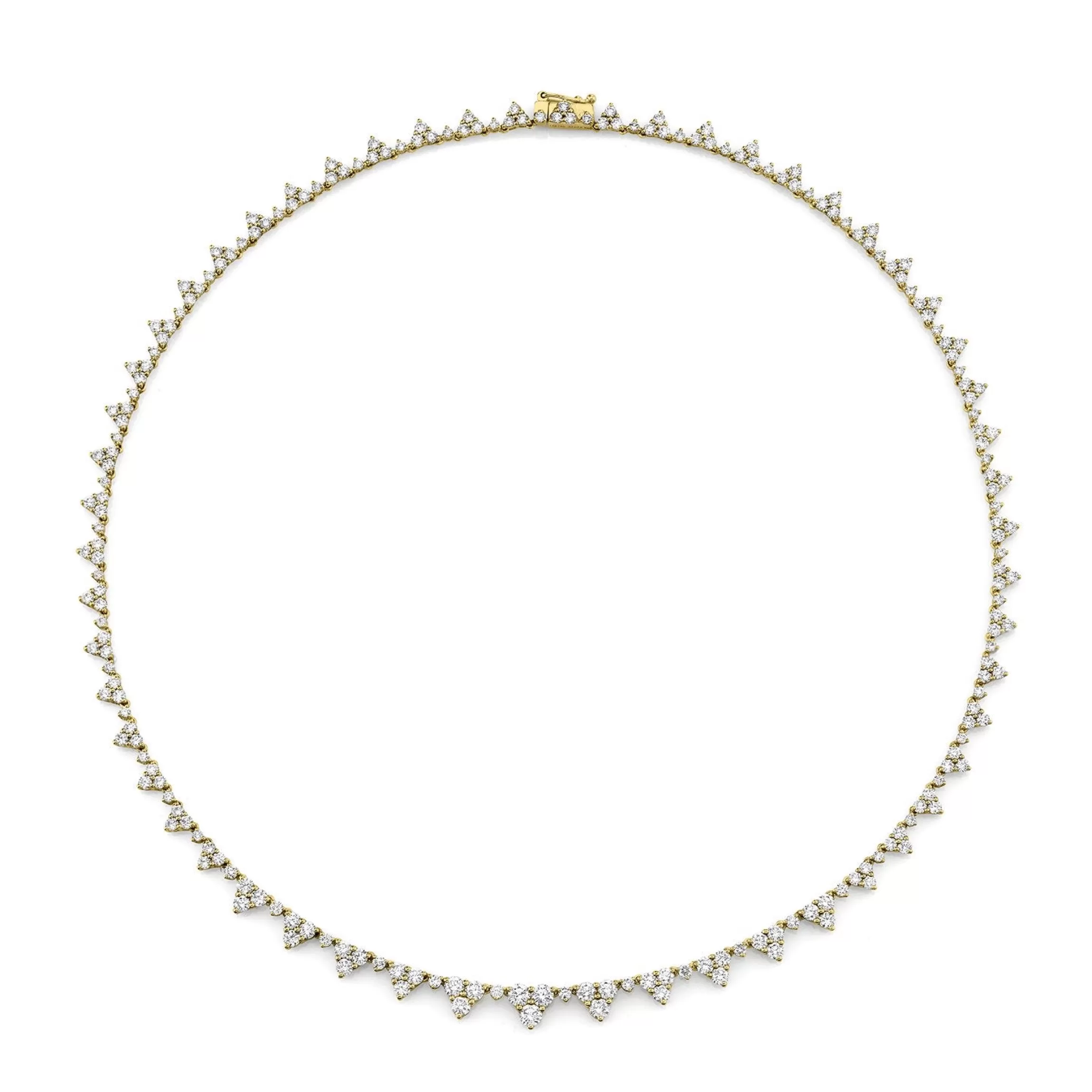 Anita Ko DIAMOND TRIANGLE ETERNITY CHOKER