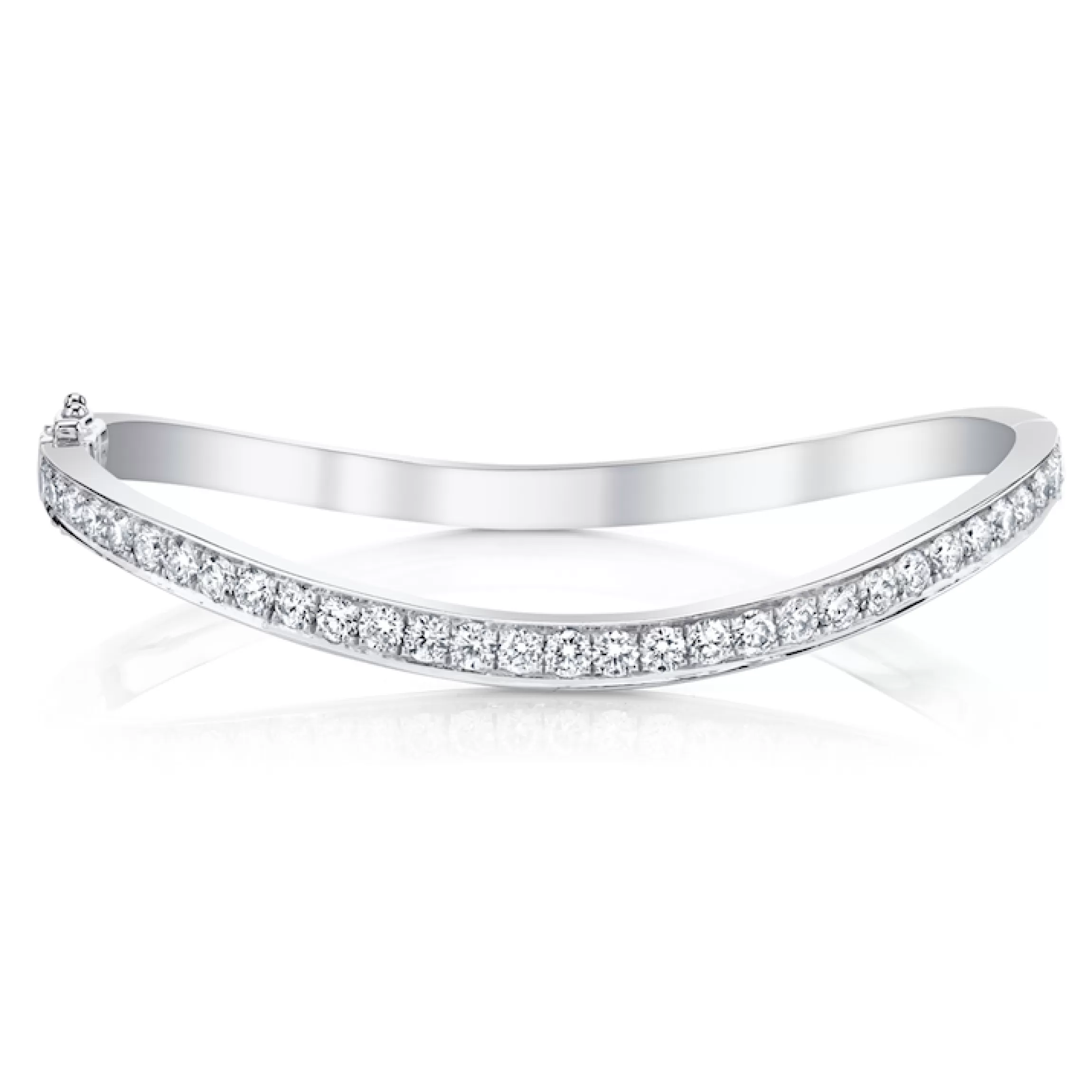 Anita Ko DIAMOND WAVE BANGLE