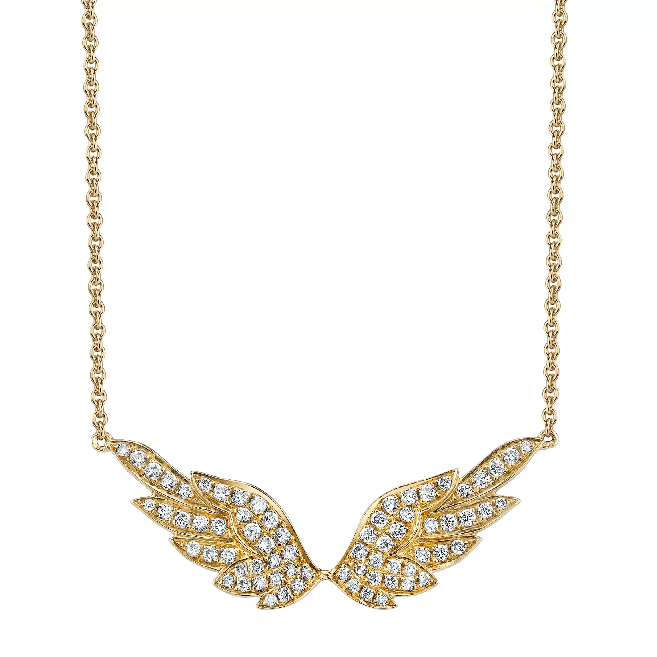 Anita Ko DIAMOND WING NECKLACE