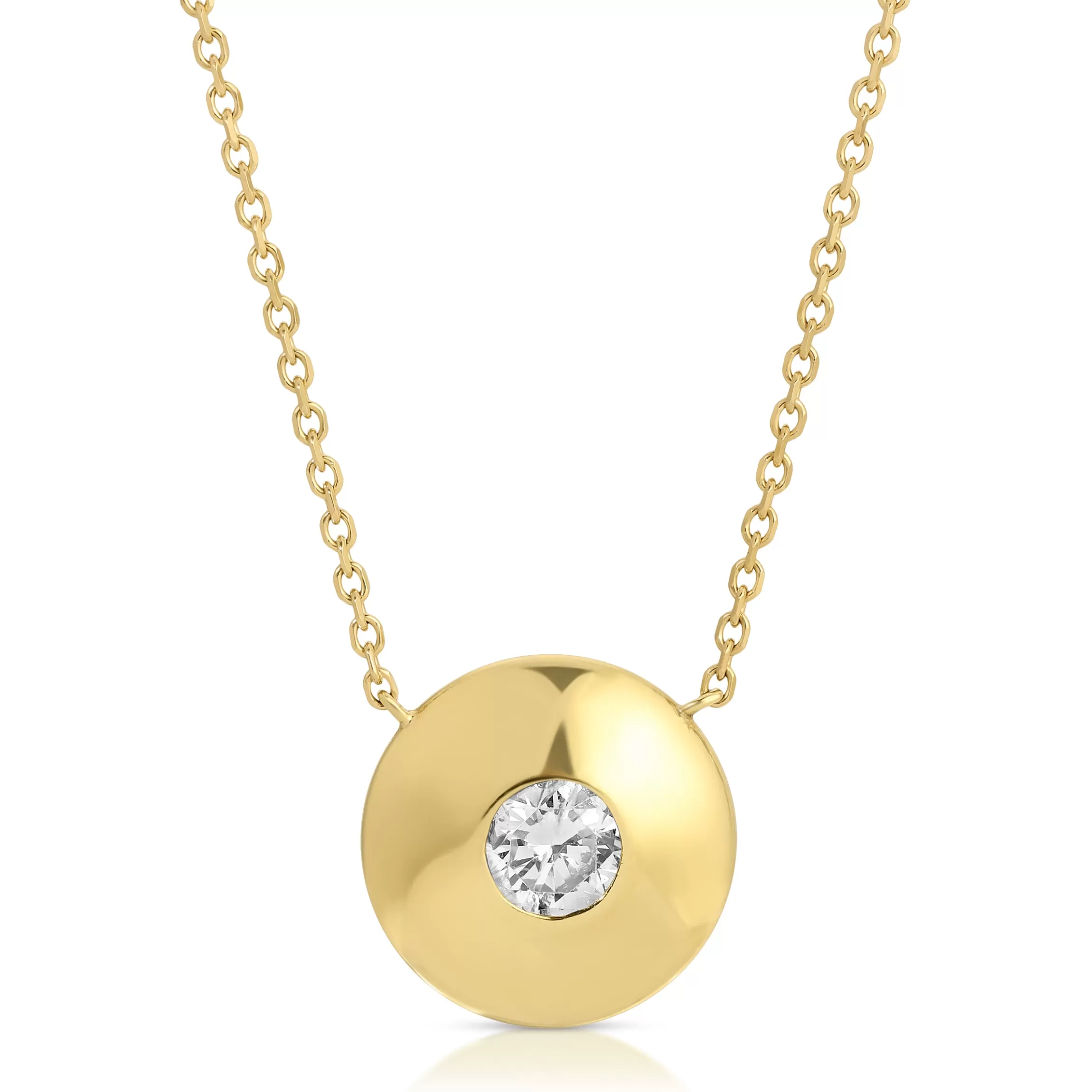 Anita Ko DISC DIAMOND PENDANT