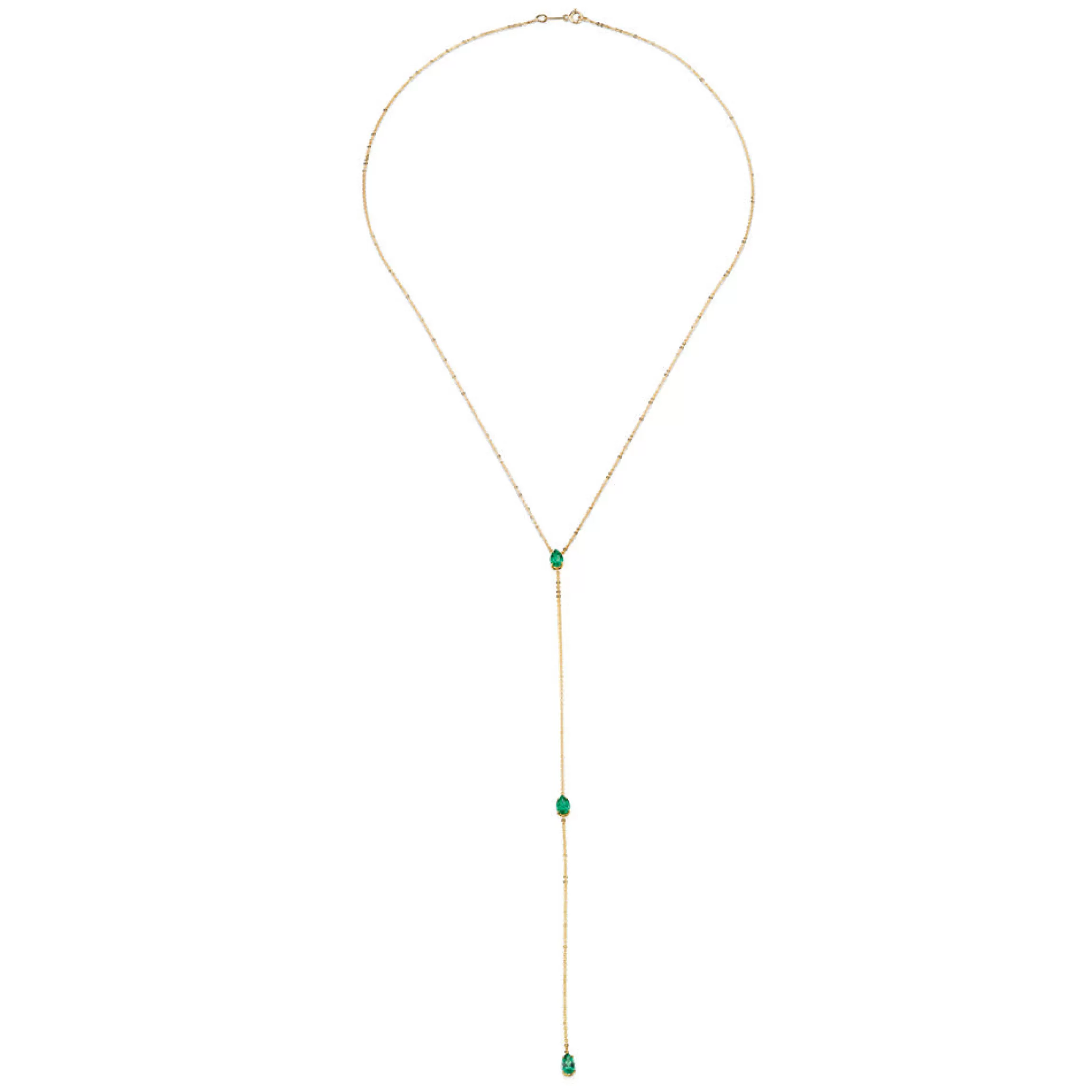 Anita Ko EMERALD PEAR LARIAT