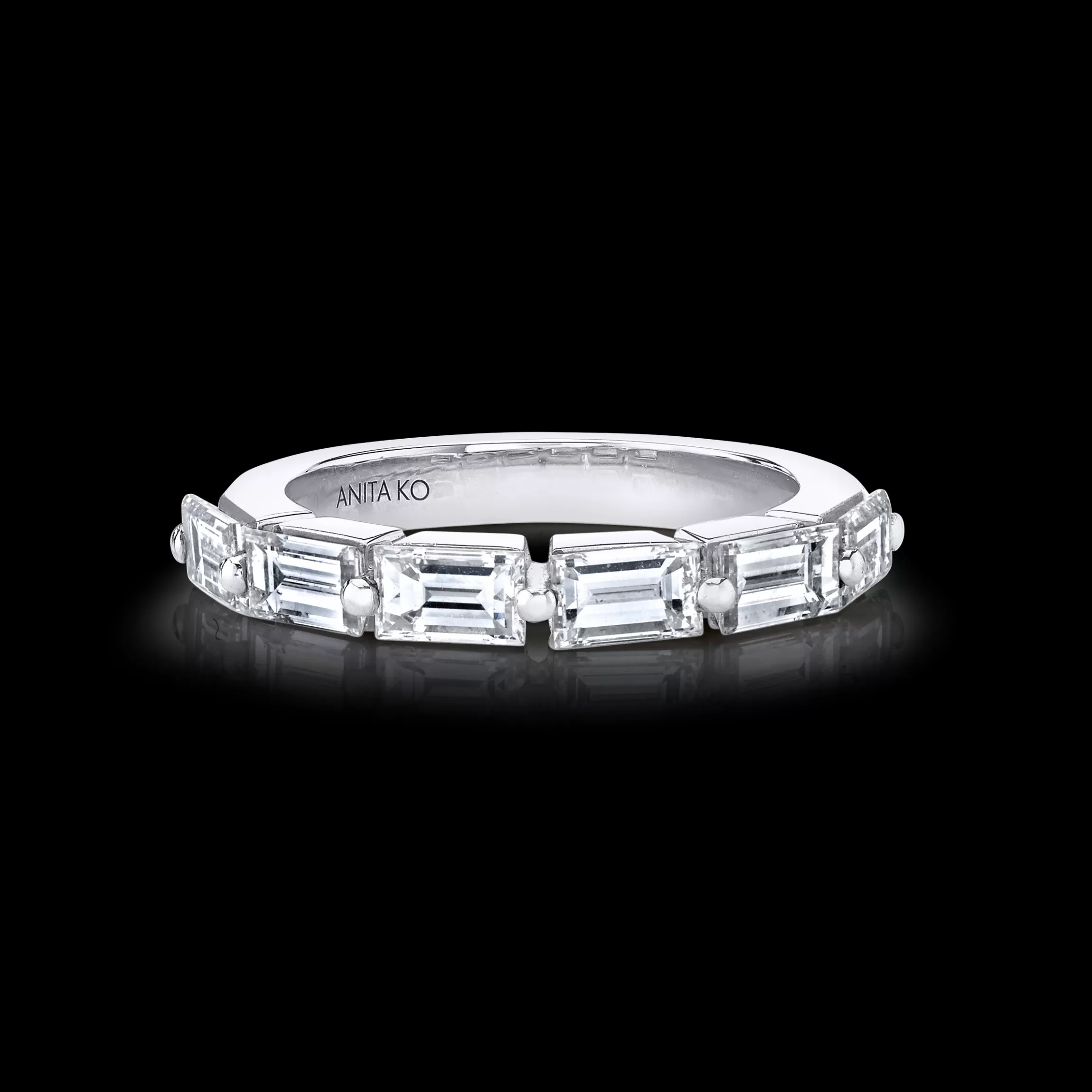 Anita Ko FLOATING BAGUETTE DIAMOND RING