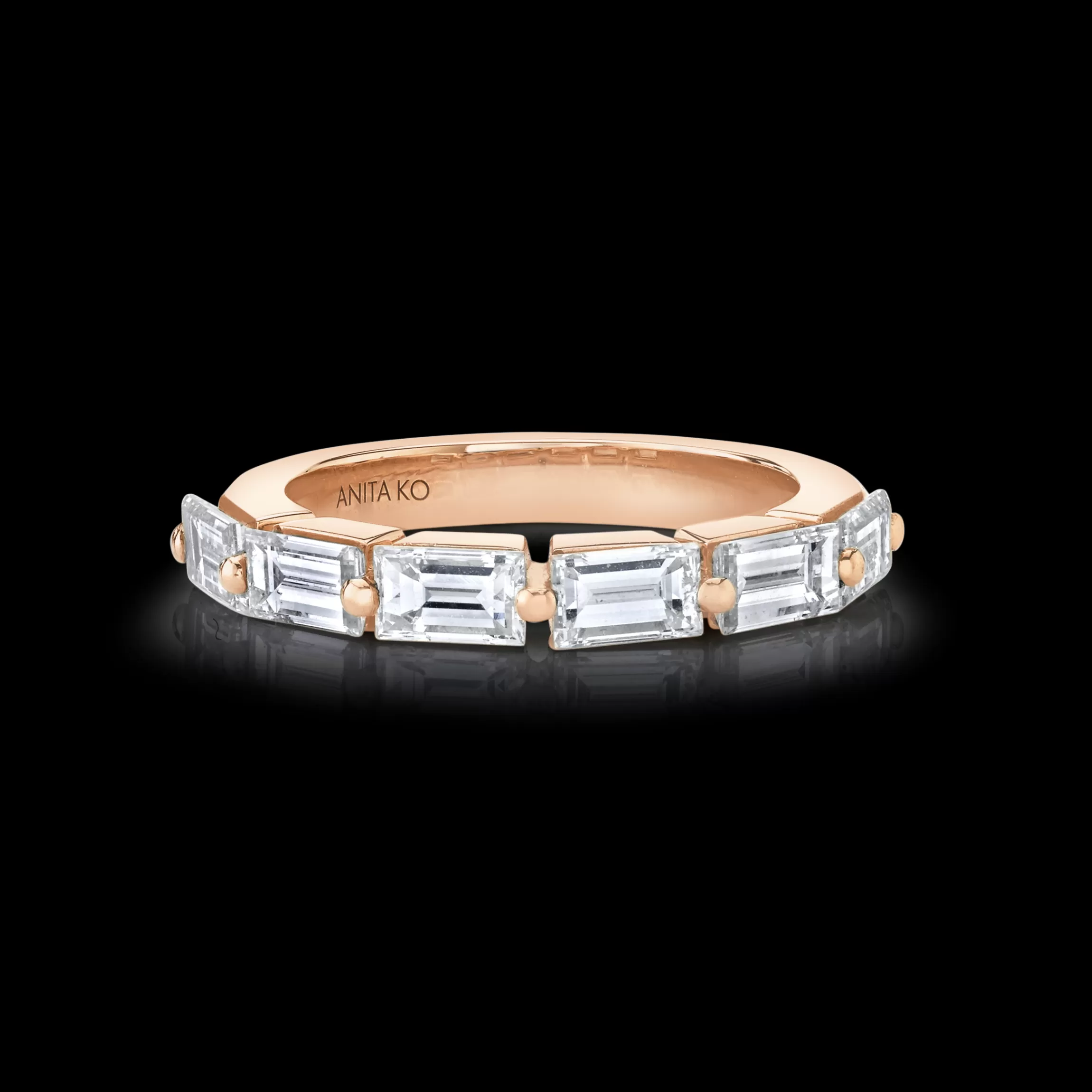 Anita Ko FLOATING BAGUETTE DIAMOND RING