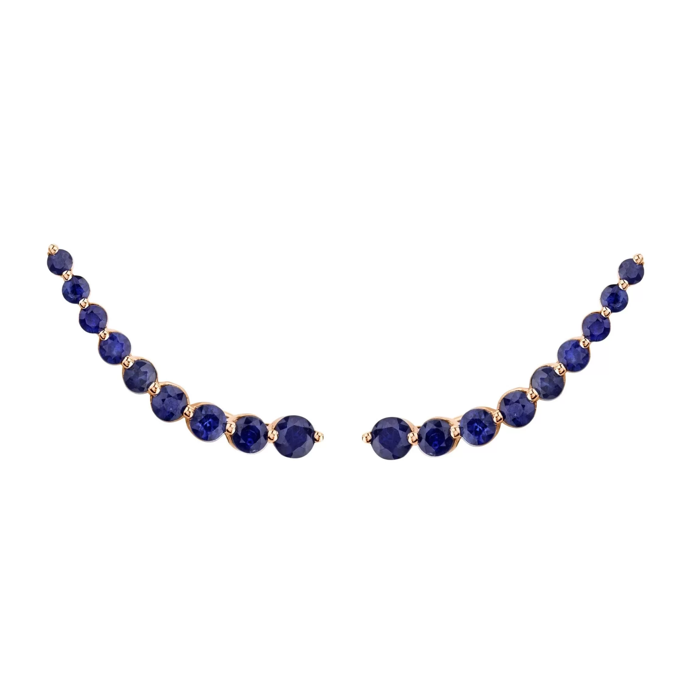 Anita Ko FLOATING BLUE SAPPHIRE EARRING