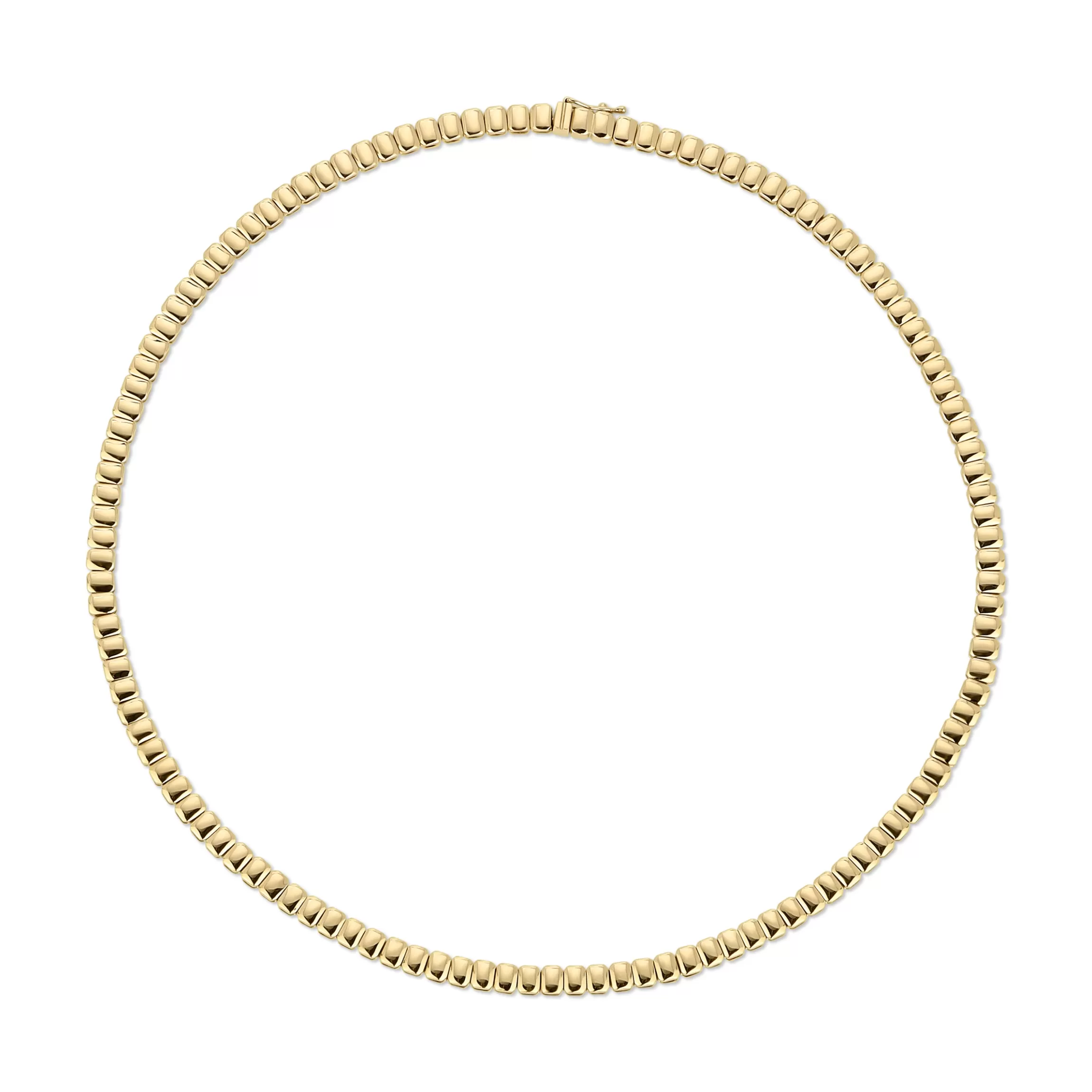 Anita Ko GOLD SQUARE CHOKER 16