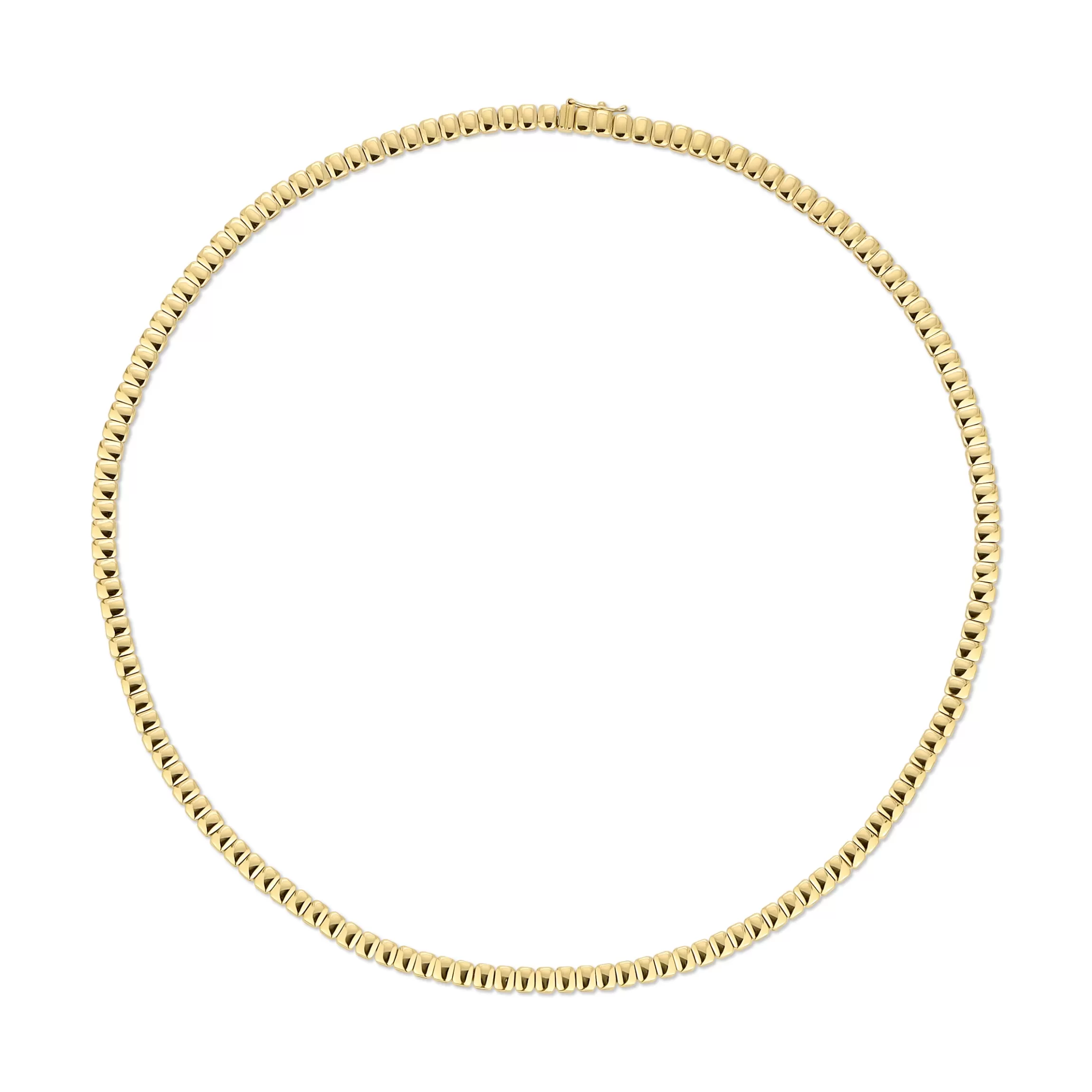 Anita Ko GOLD SQUARE CHOKER 18