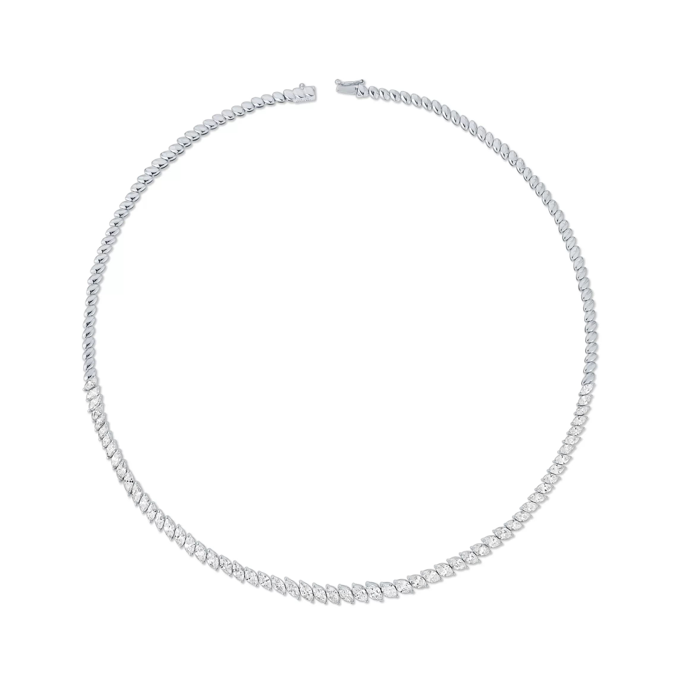 Anita Ko GRADUATED MARQUISE DIAMOND CHOKER