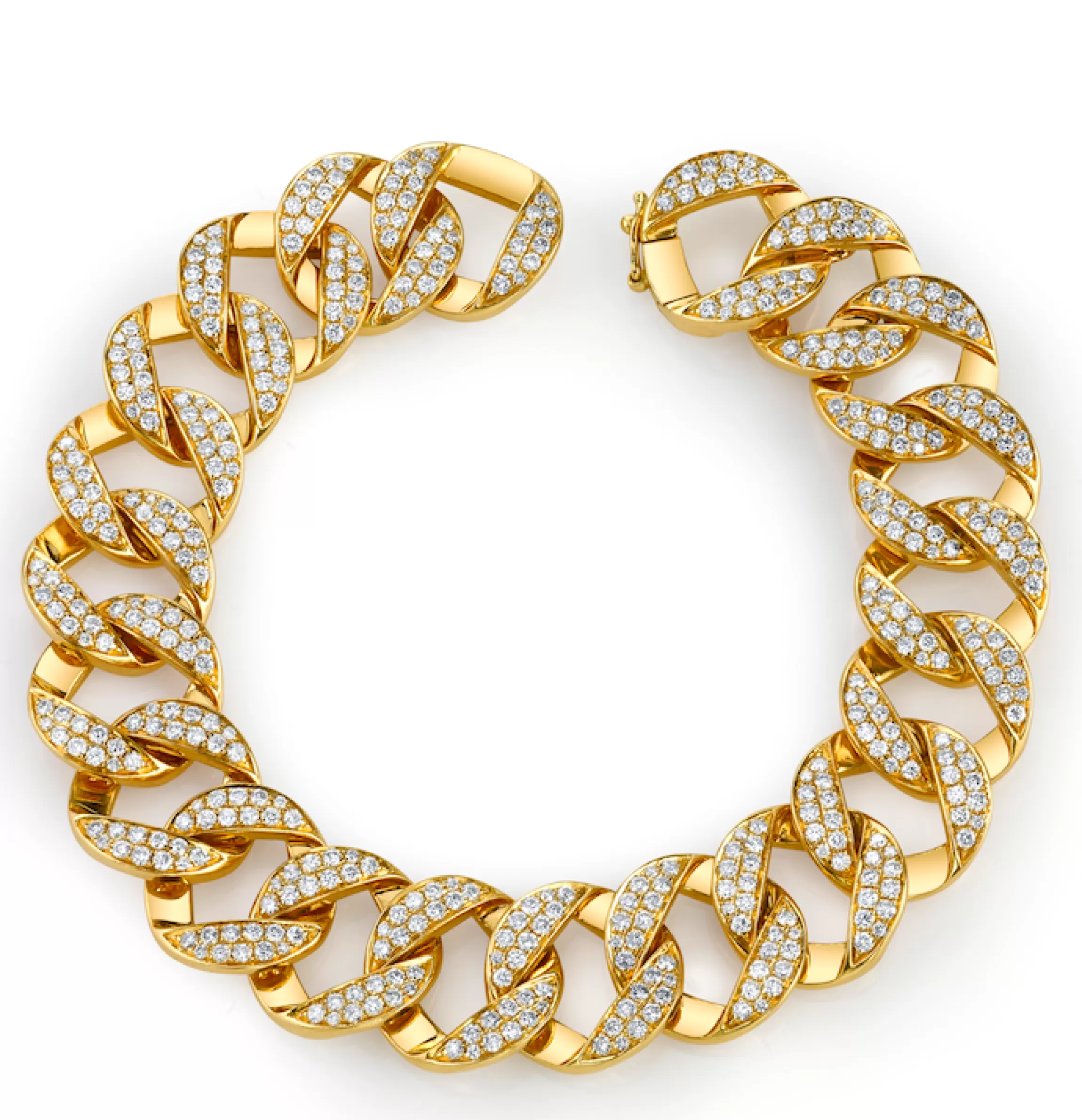 Anita Ko HEMINGWAY DIAMOND CHAIN LINK BRACELET