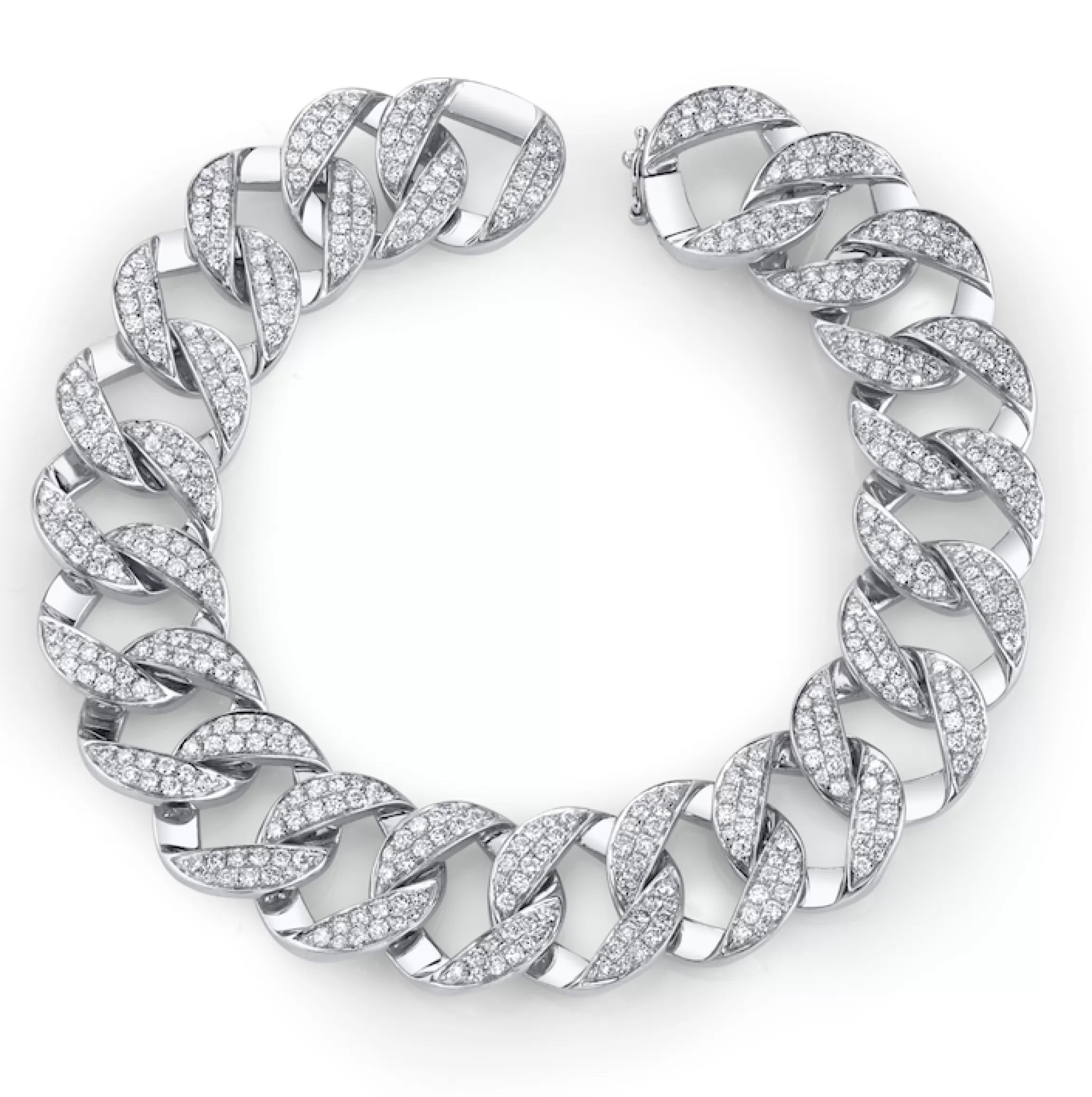 Anita Ko HEMINGWAY DIAMOND CHAIN LINK BRACELET