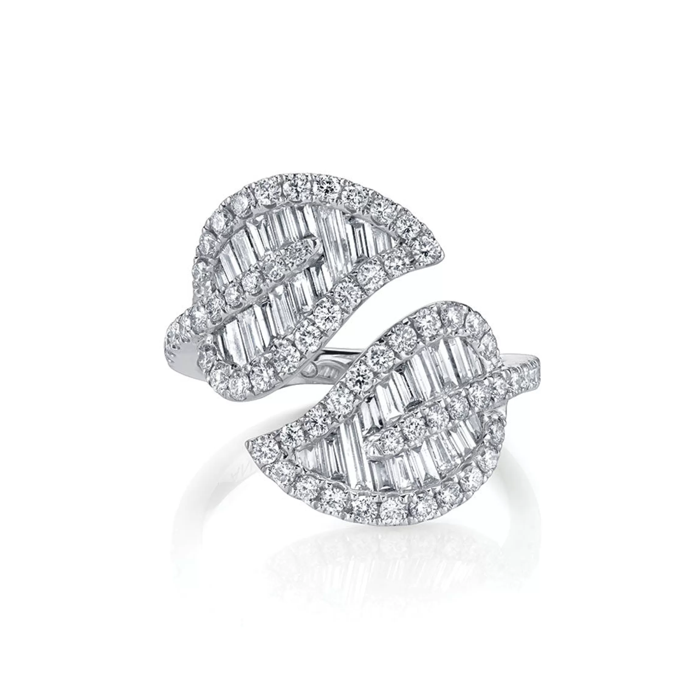 Anita Ko LARGE LEAF DIAMOND RING