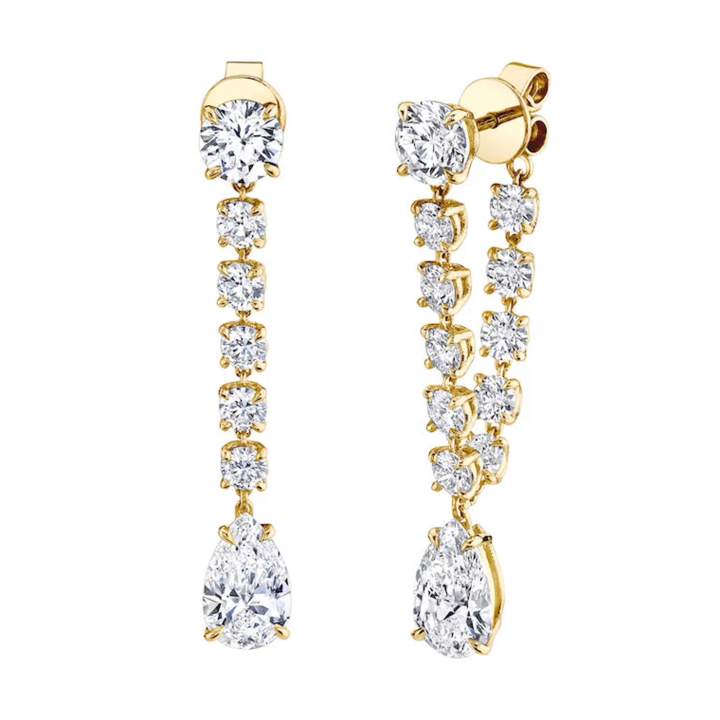 Anita Ko LARGE OLIVIA DIAMOND EARRINGS