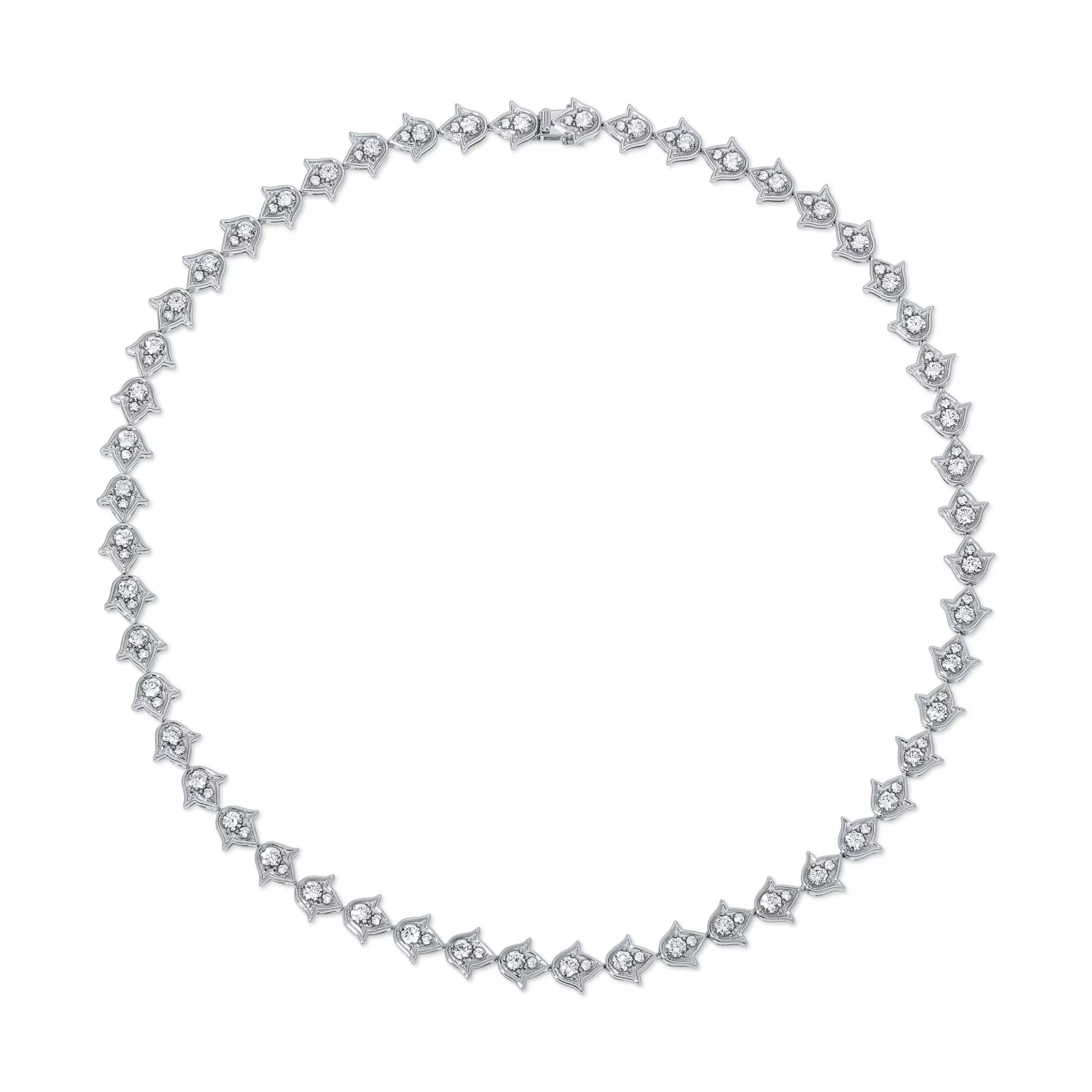 Anita Ko LARGE TULIP DIAMOND CHOKER