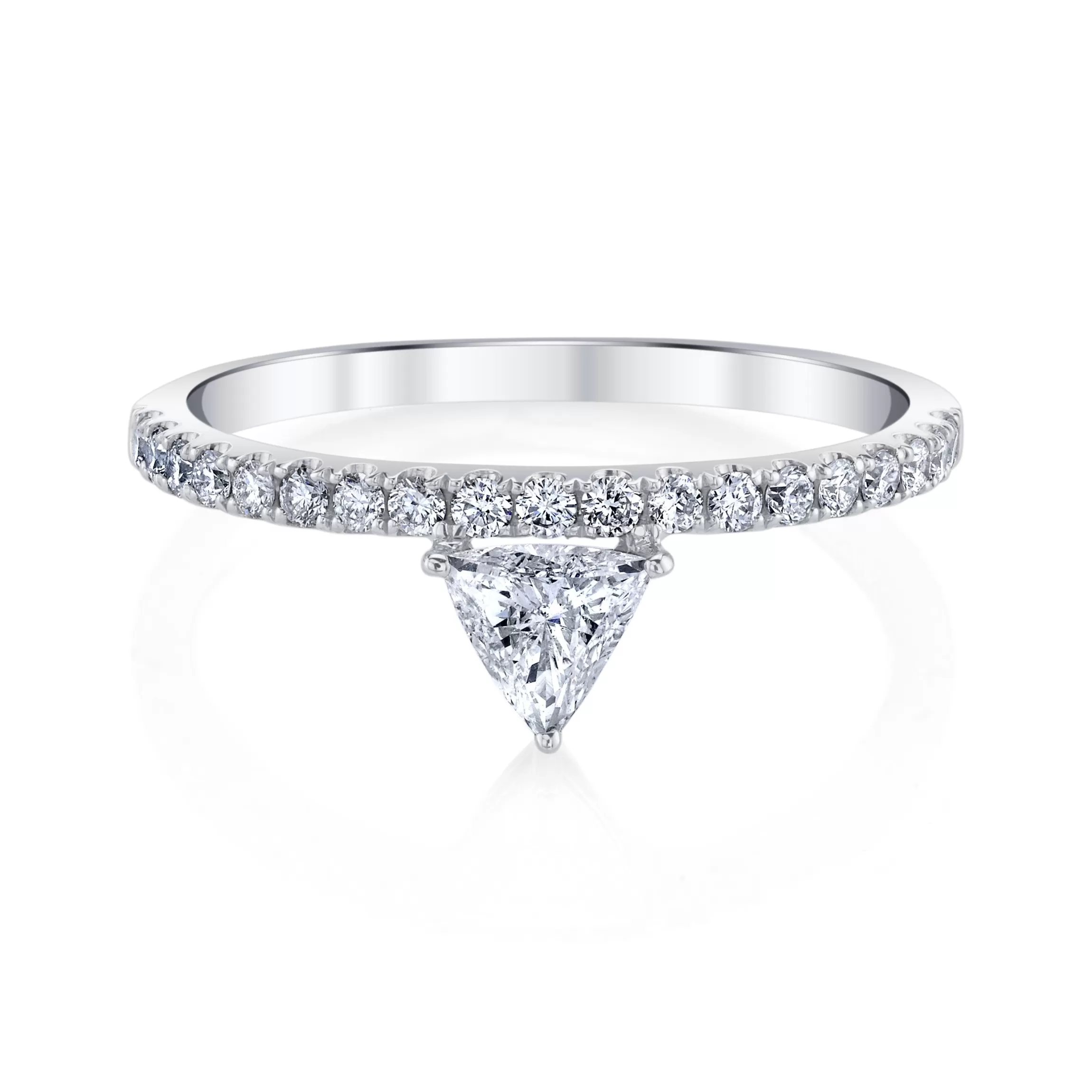 Anita Ko LUXE TRIANGLE DIAMOND RING