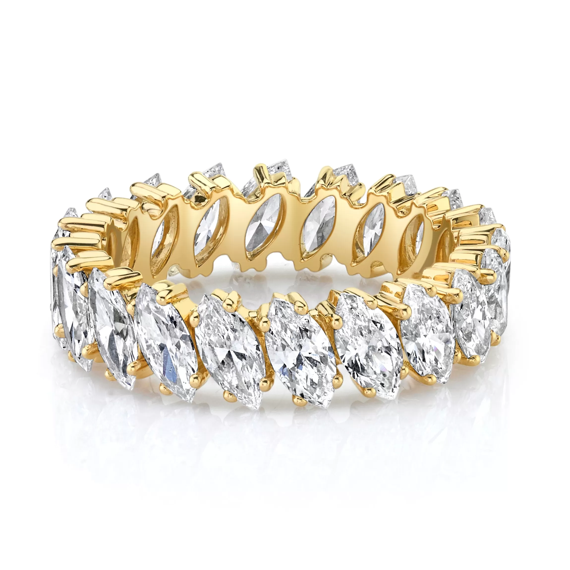 Anita Ko MARQUISE DIAMOND ETERNITY BAND