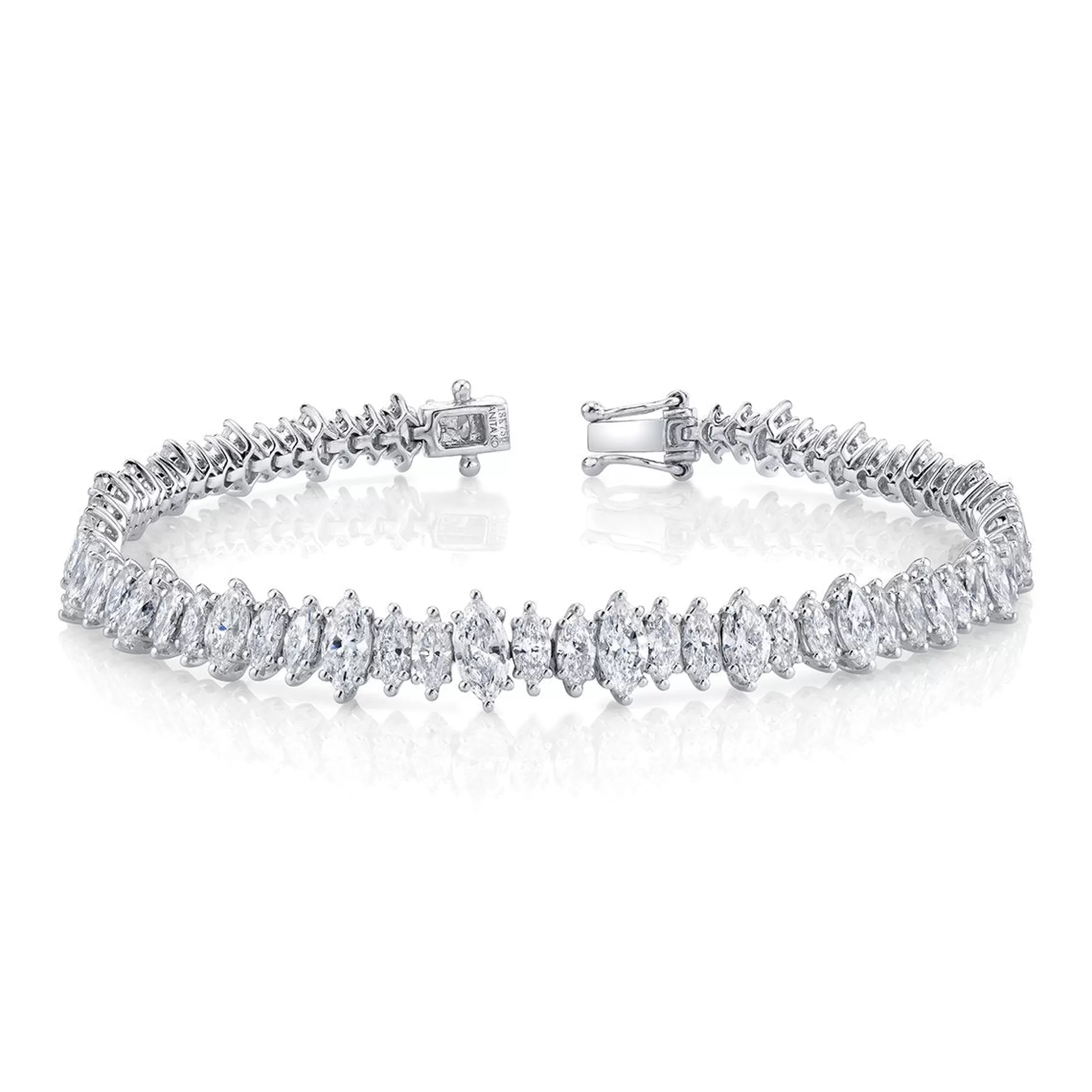 Anita Ko MARQUISE DIAMOND TENNIS BRACELET