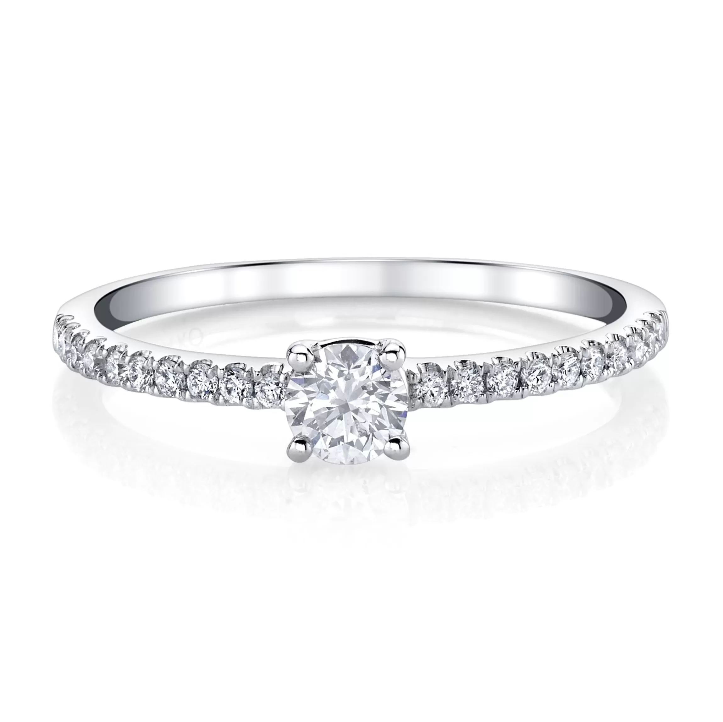 Anita Ko ME/YOU ROUND DIAMOND PAVE RING