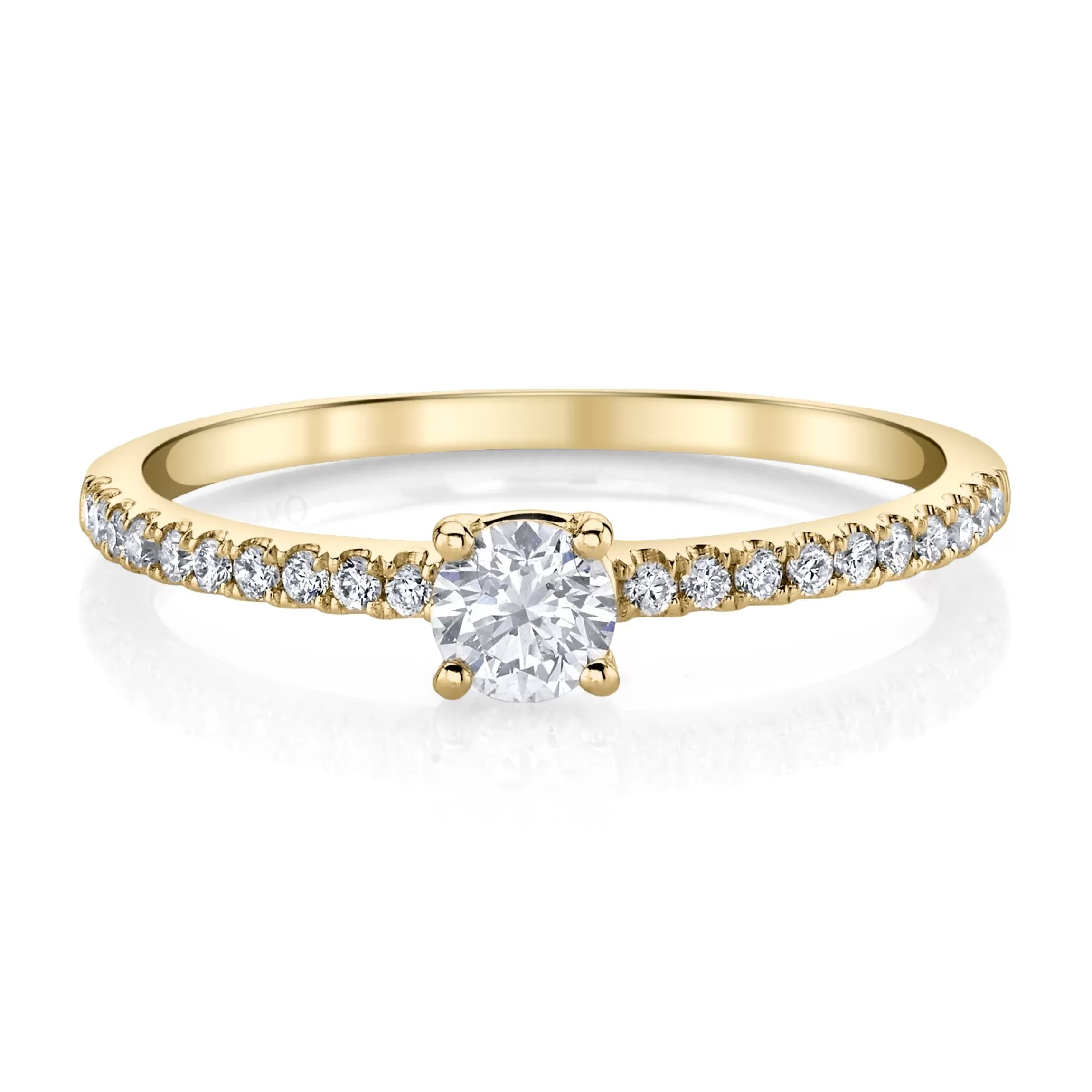 Anita Ko ME/YOU ROUND DIAMOND PAVE RING