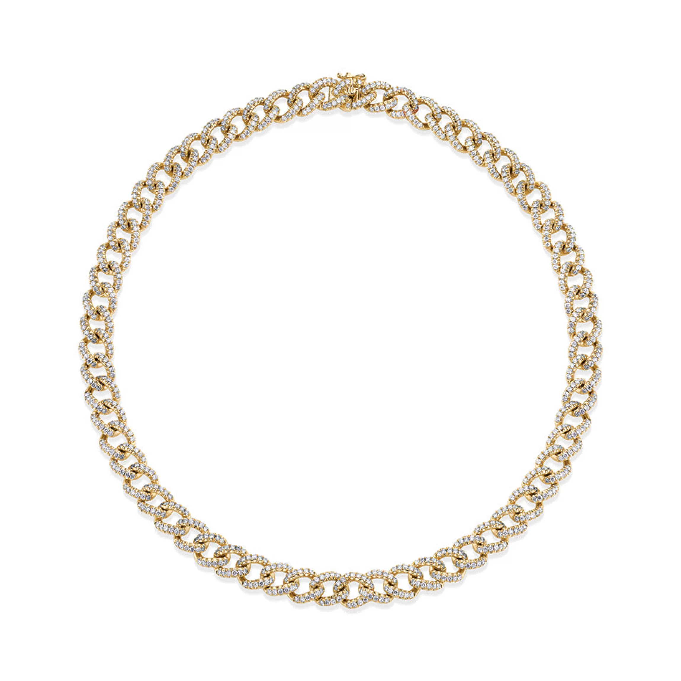 Anita Ko NAPLES DIAMOND CHAIN LINK CHOKER