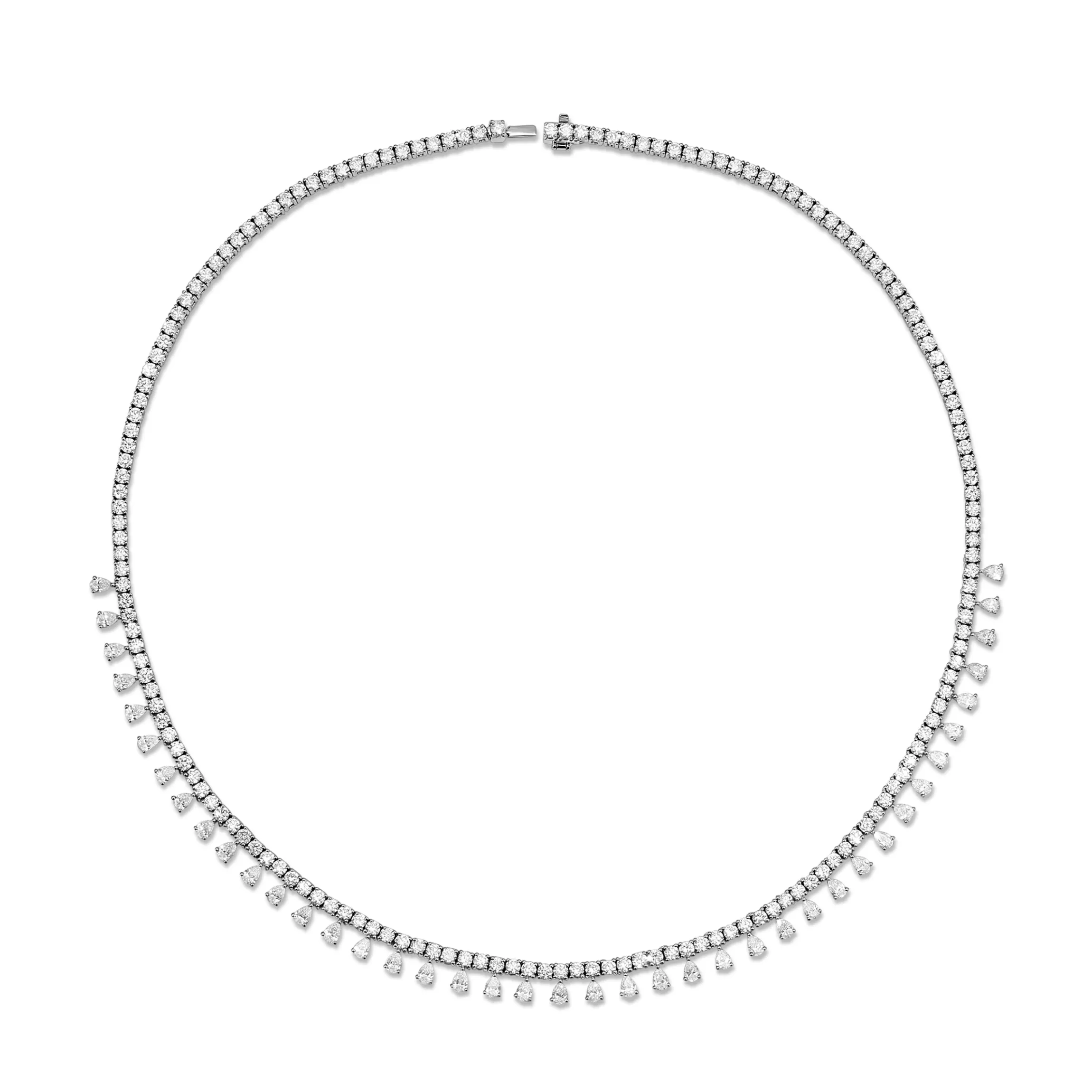 Anita Ko PALOMA ROUND AND PEAR DIAMOND CHOKER