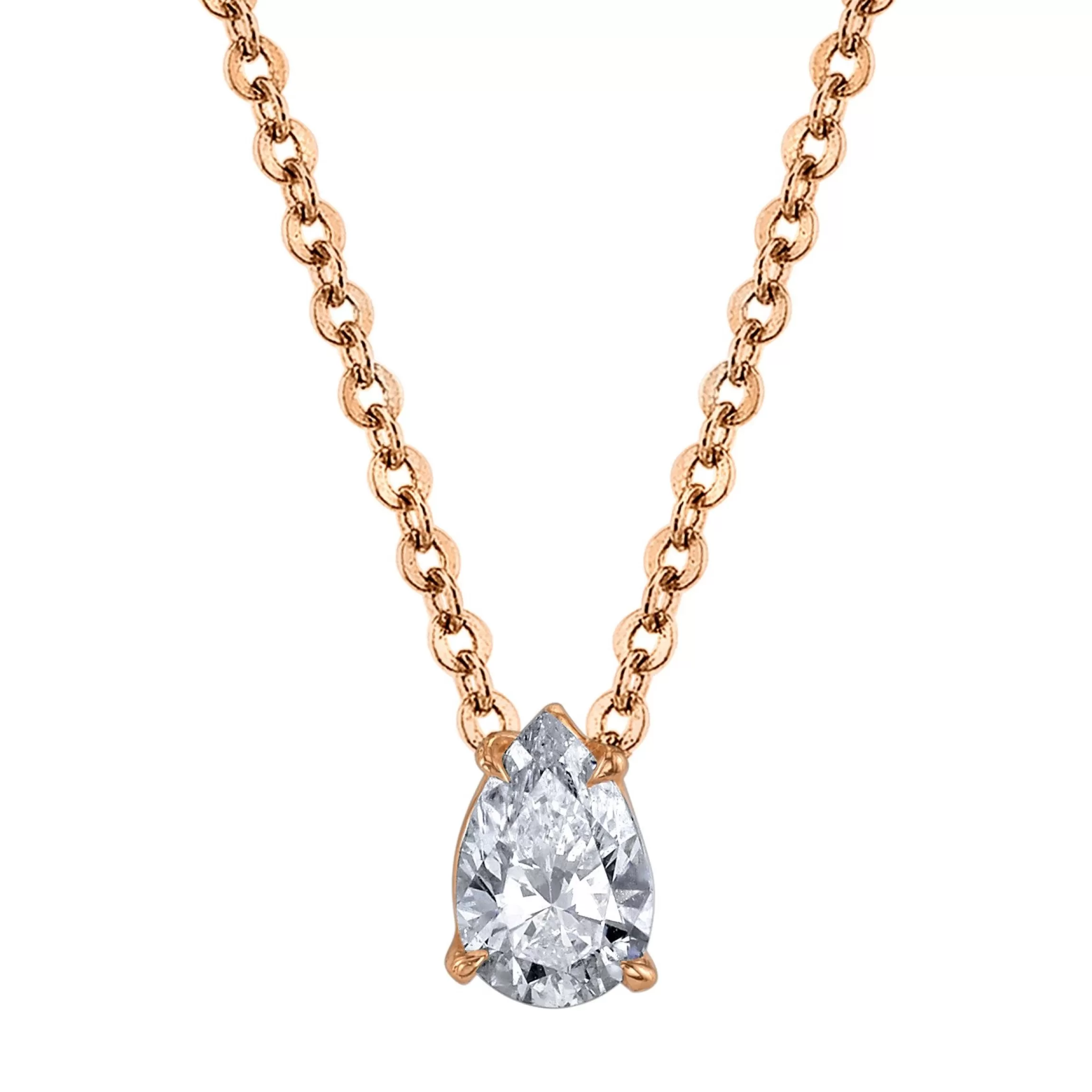 Anita Ko PEAR SHAPED DIAMOND PENDANT .31CT