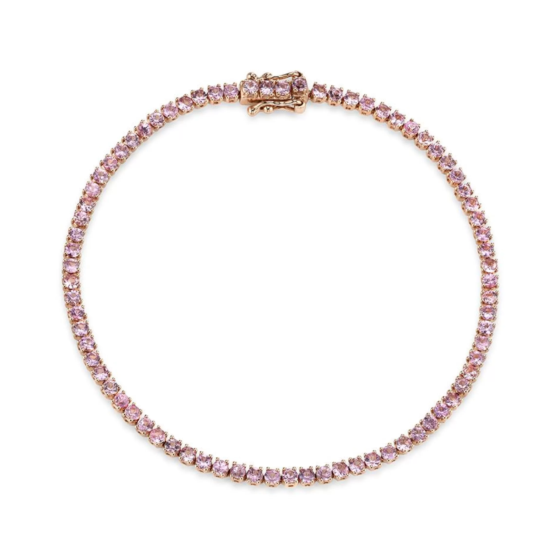 Anita Ko PINK SAPPHIRE HEPBURN BRACELET