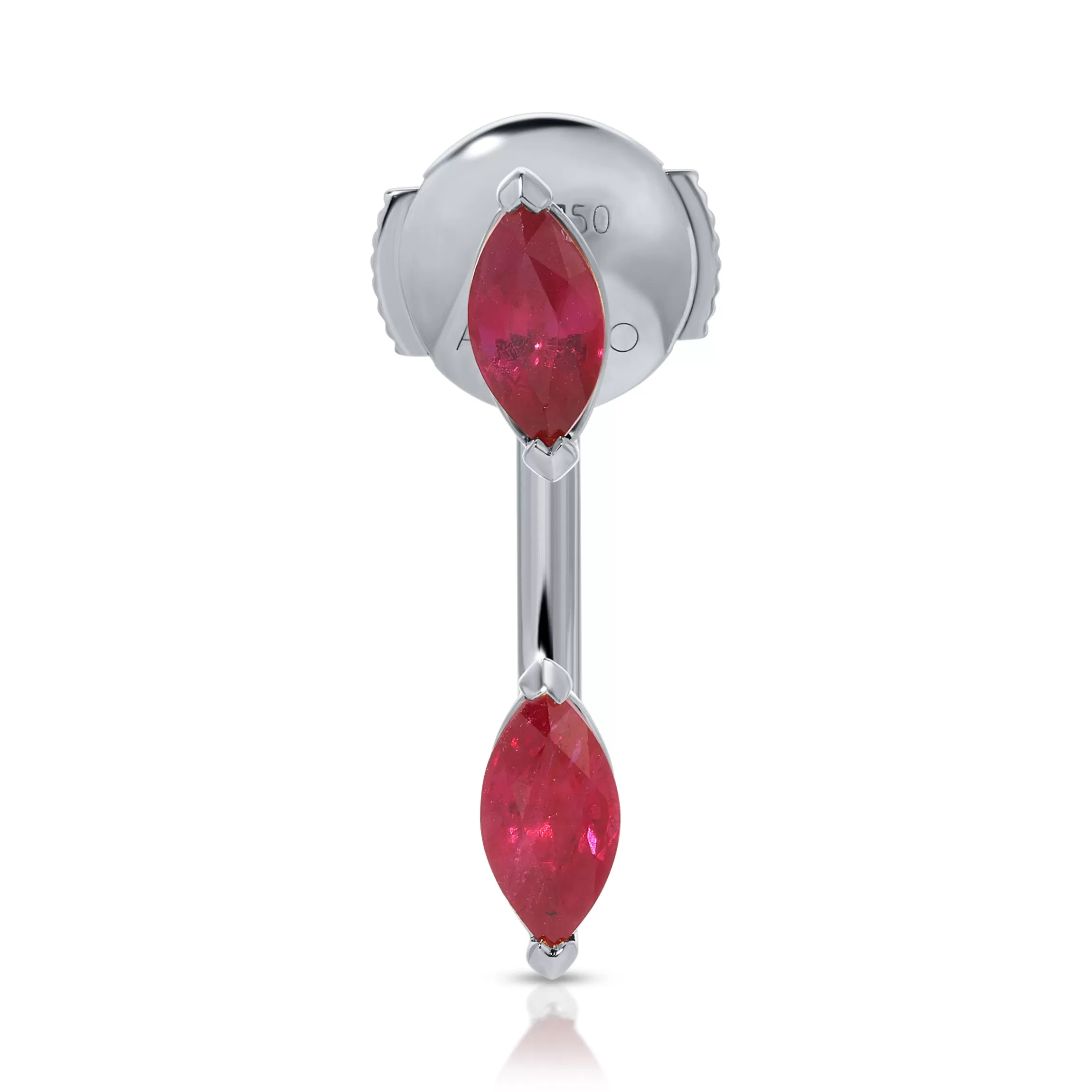 Anita Ko RUBY MARQUISE ORBIT EARRING