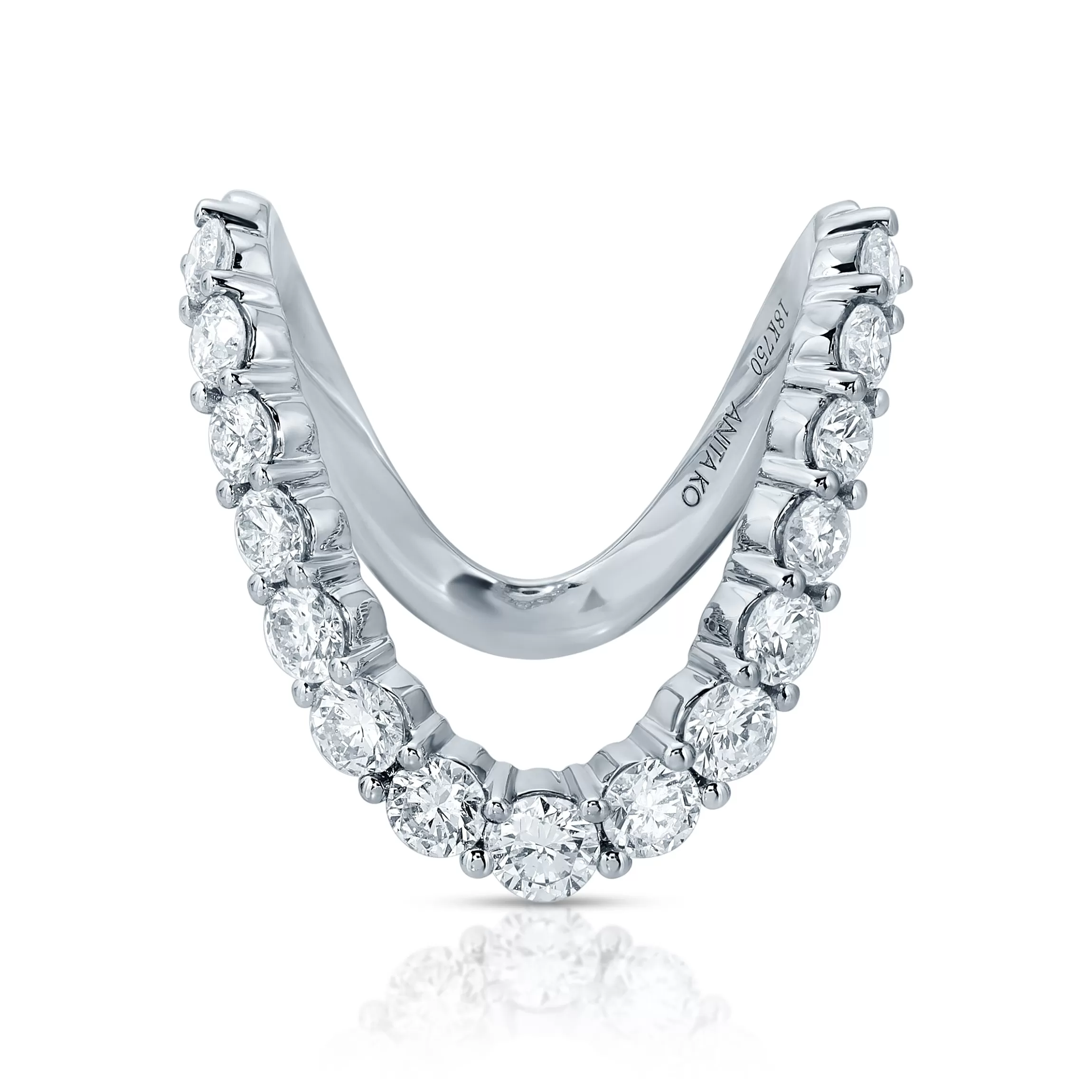 Anita Ko SHIELD DIAMOND RING