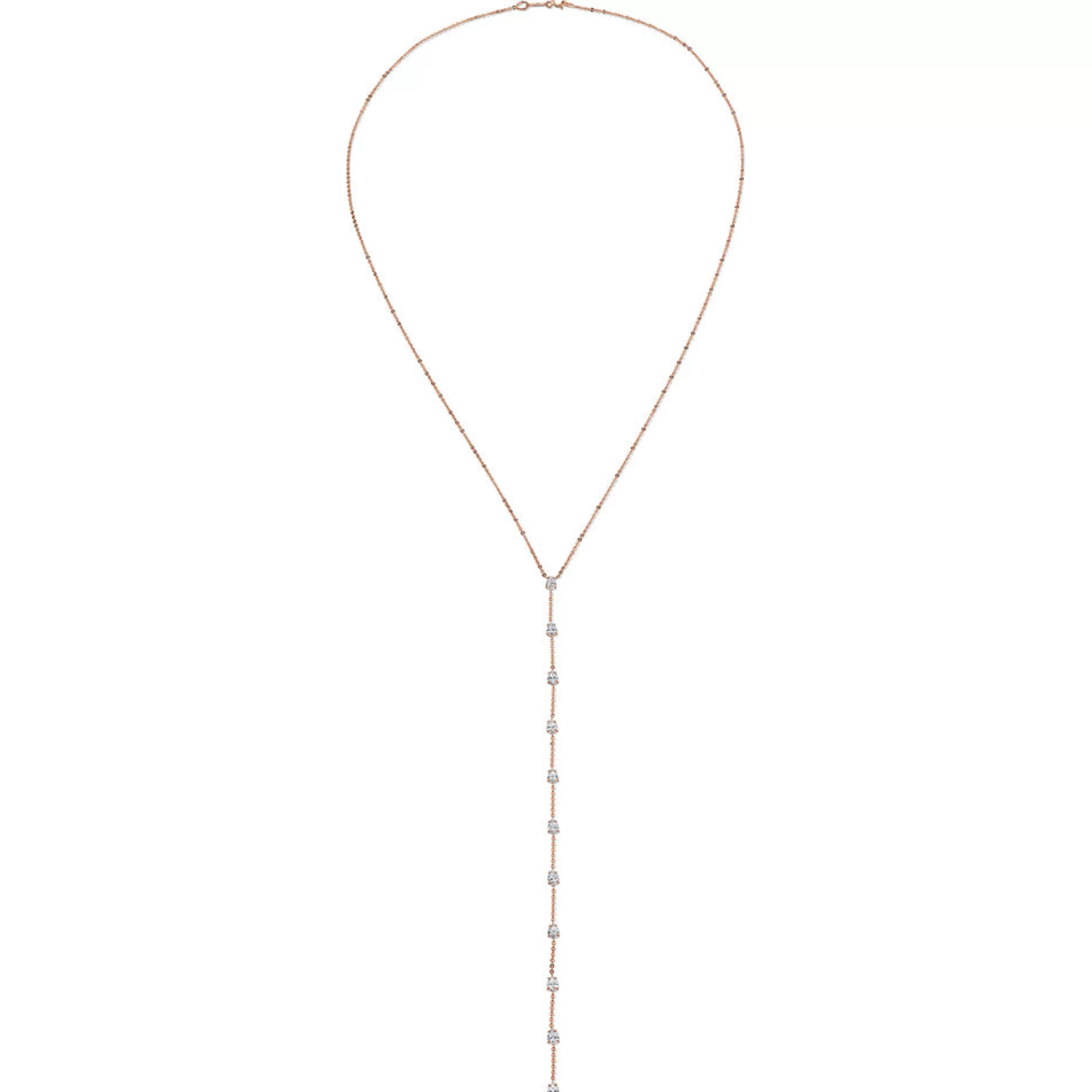 Anita Ko 11 STONE PEAR DIAMOND LARIAT