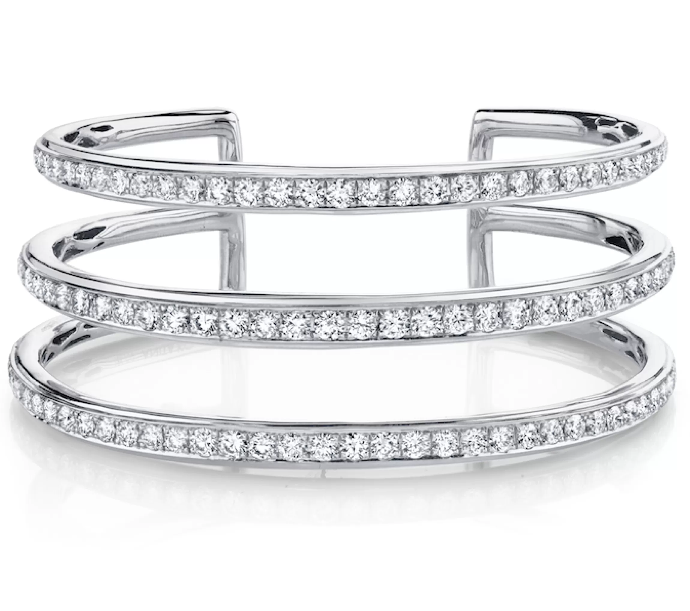 Anita Ko THREE ROW DIAMOND CUFF