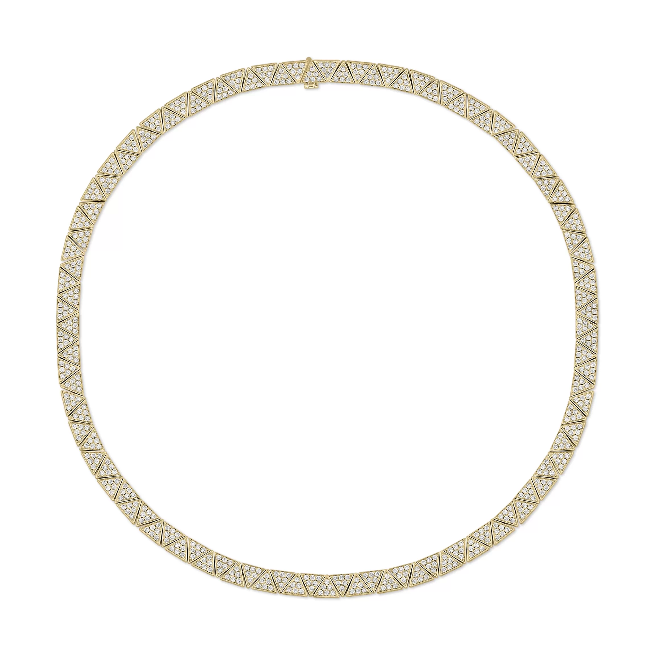 Anita Ko WIDE PAVE DIAMOND CLEO CHOKER